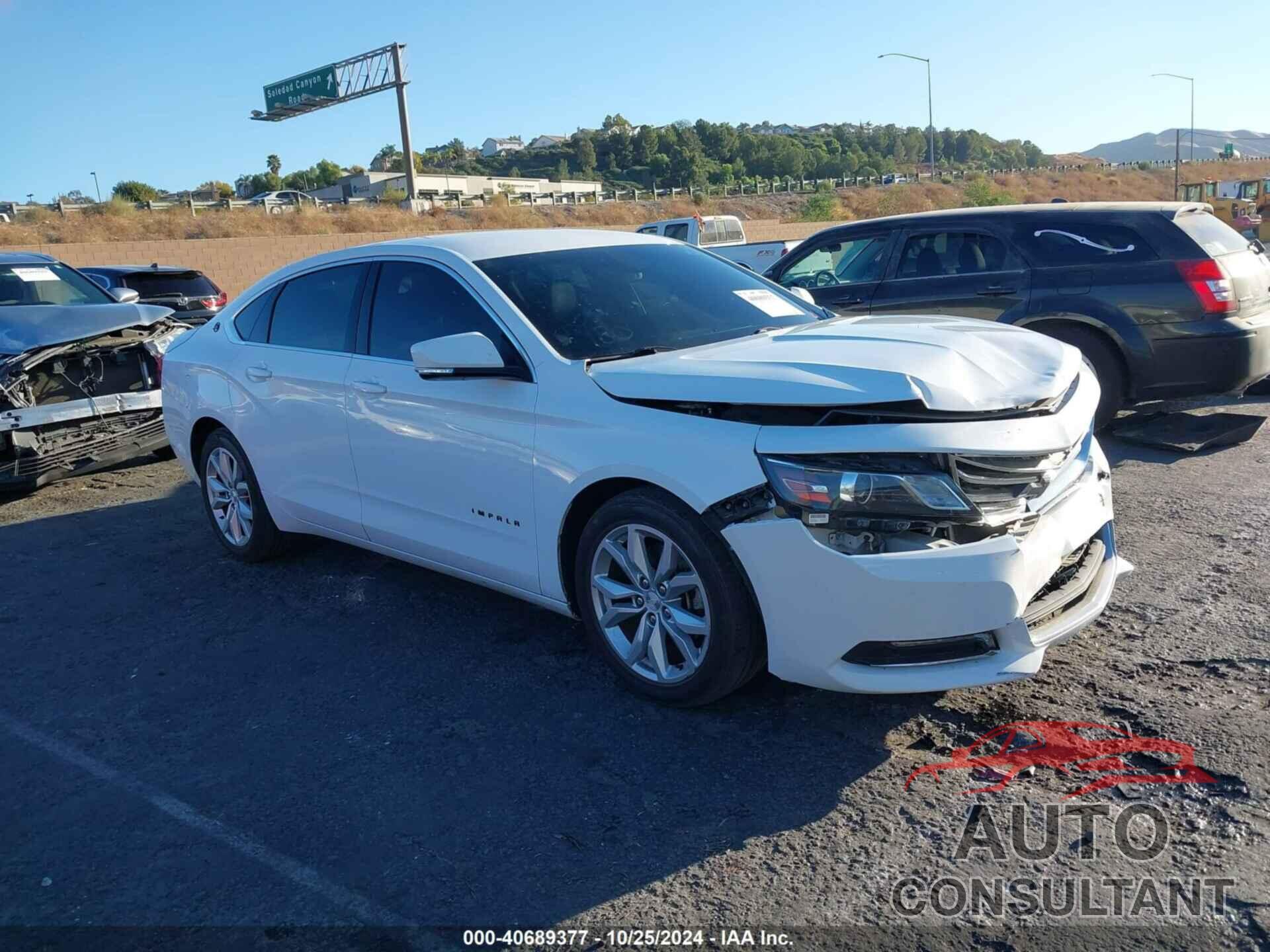 CHEVROLET IMPALA 2017 - 2G1105SA4H9178480