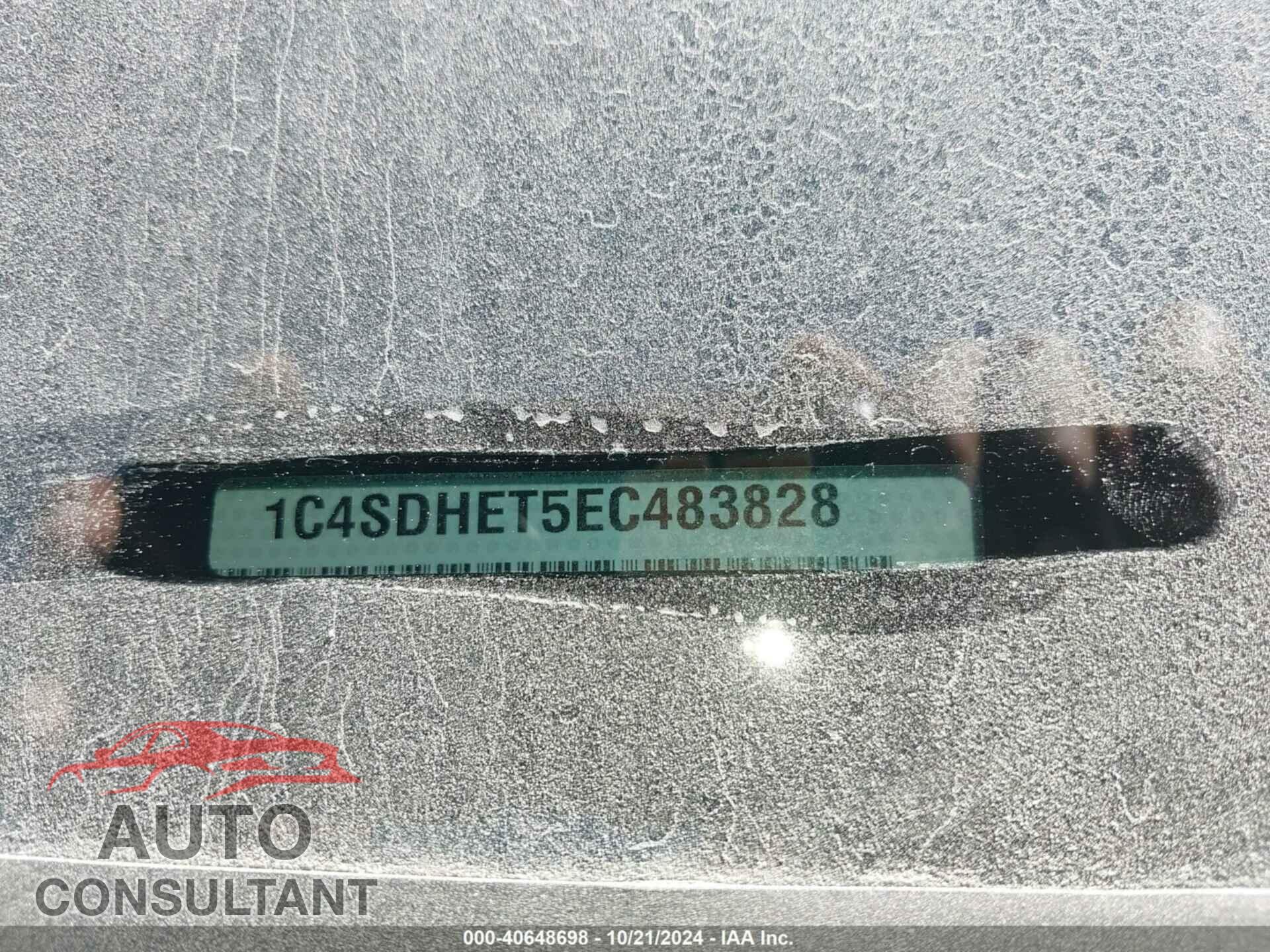 DODGE DURANGO 2014 - 1C4SDHET5EC483828