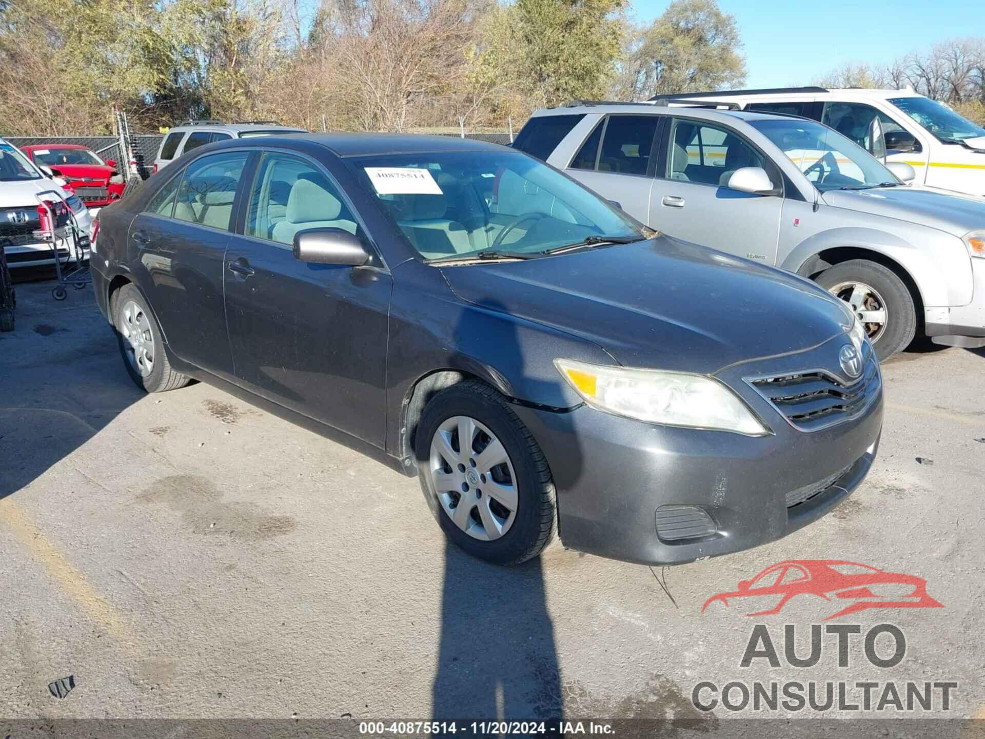 TOYOTA CAMRY 2010 - 4T1BF3EK9AU052476