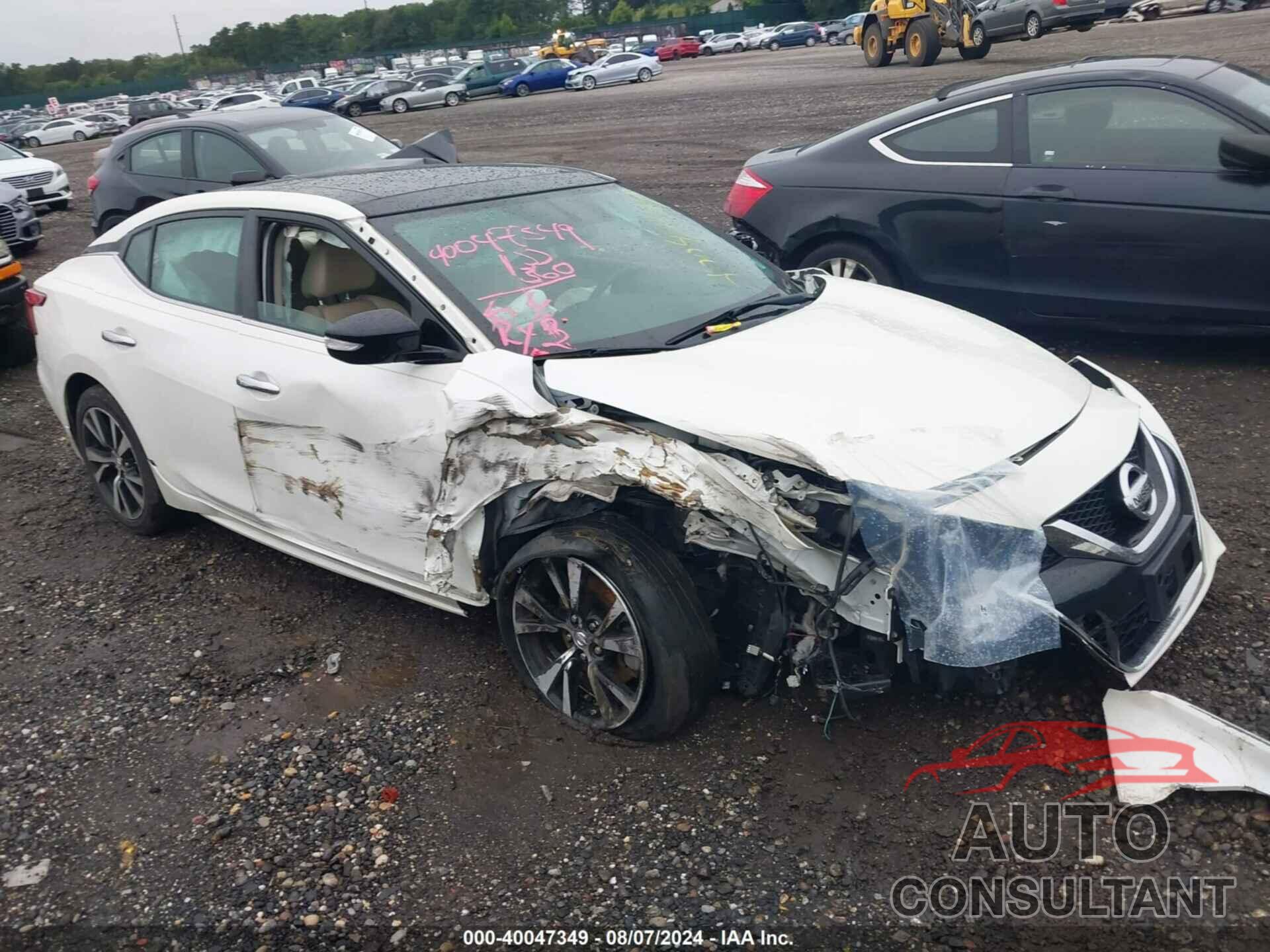 NISSAN MAXIMA 2018 - 1N4AA6AP2JC408280