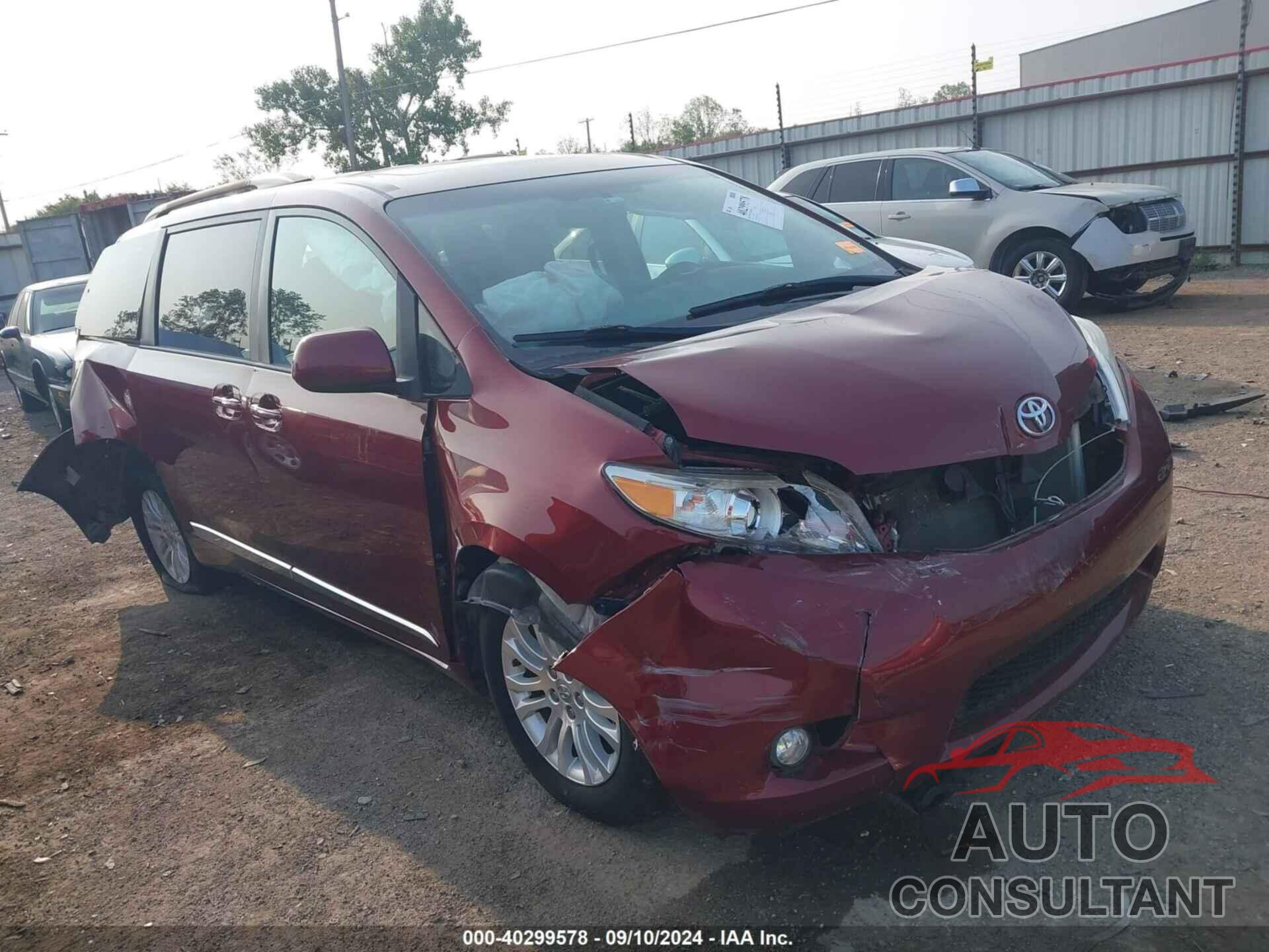 TOYOTA SIENNA 2017 - 5TDYZ3DC9HS842617