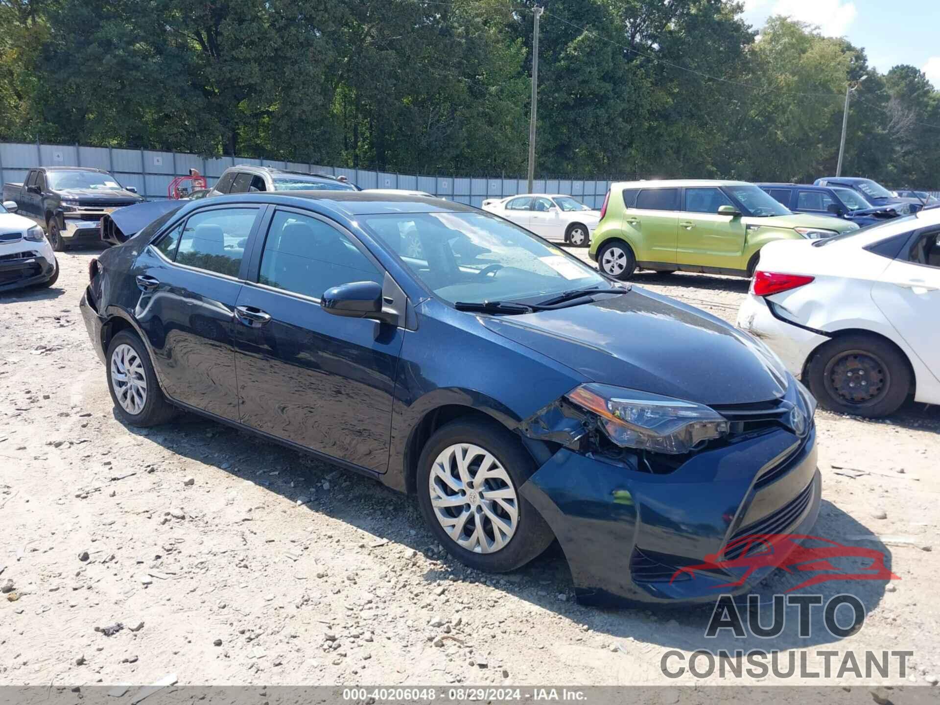 TOYOTA COROLLA 2019 - 2T1BURHE8KC207939