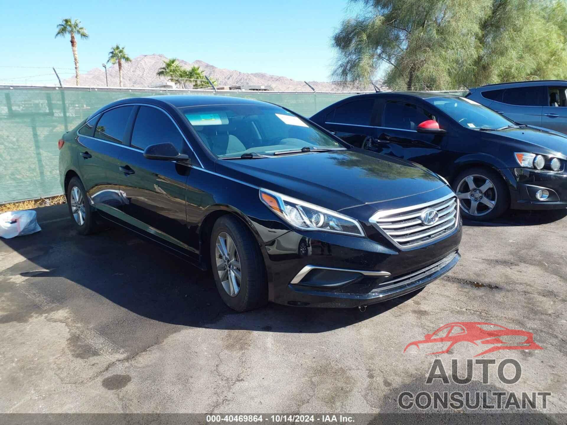HYUNDAI SONATA 2017 - 5NPE24AF6HH455315