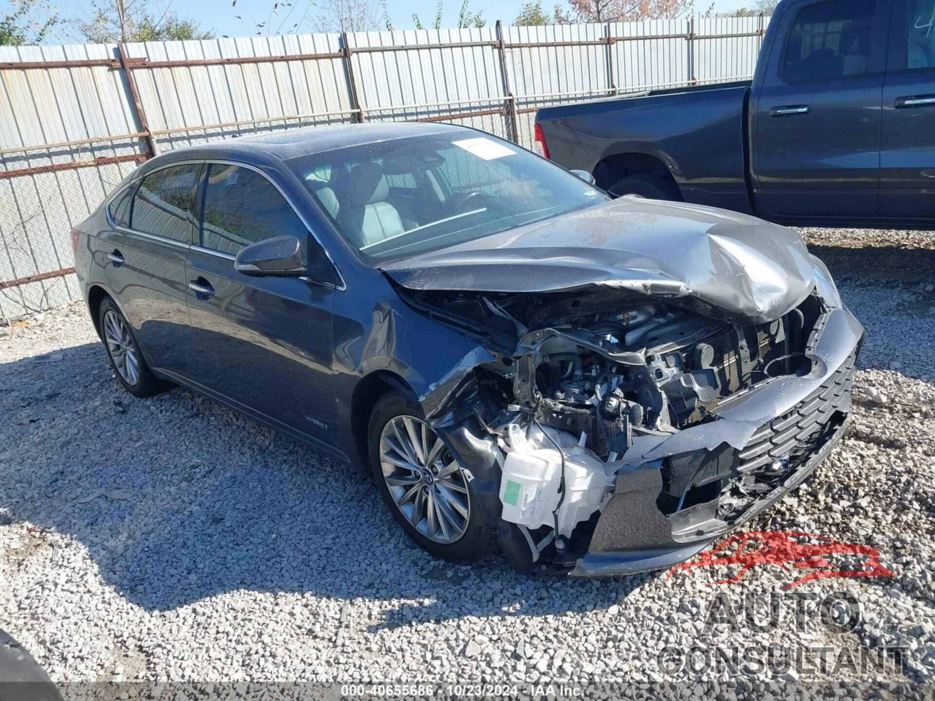 TOYOTA AVALON HYBRID 2017 - 4T1BD1EB2HU058236