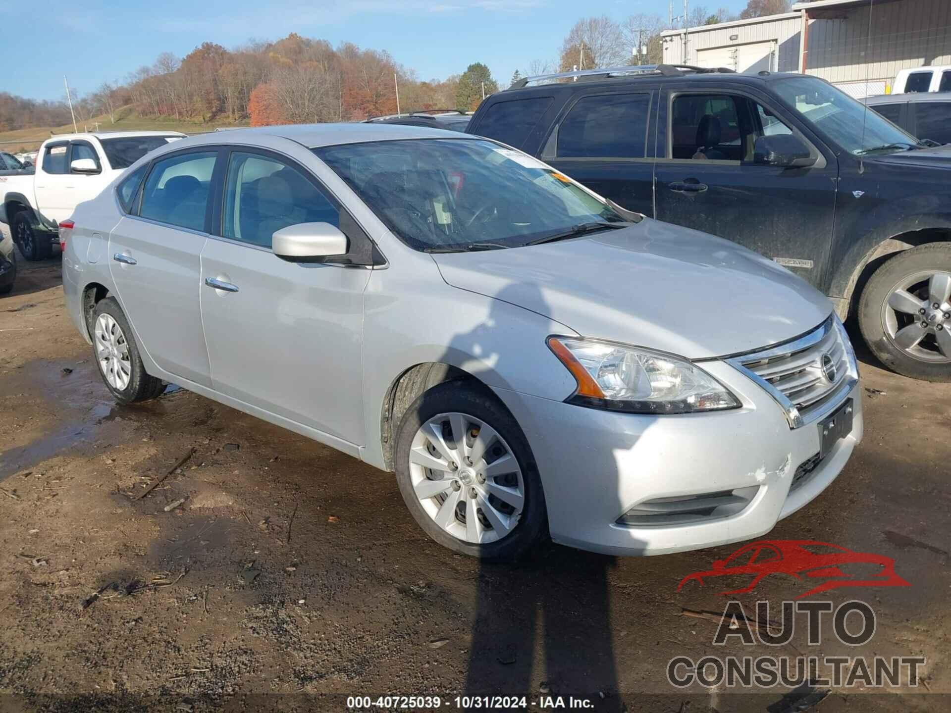NISSAN SENTRA 2013 - 1N4AB7AP7DN903828