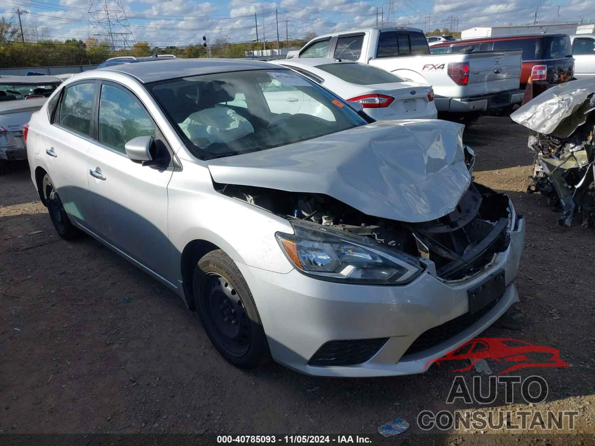 NISSAN SENTRA 2017 - 3N1AB7AP1HY288859