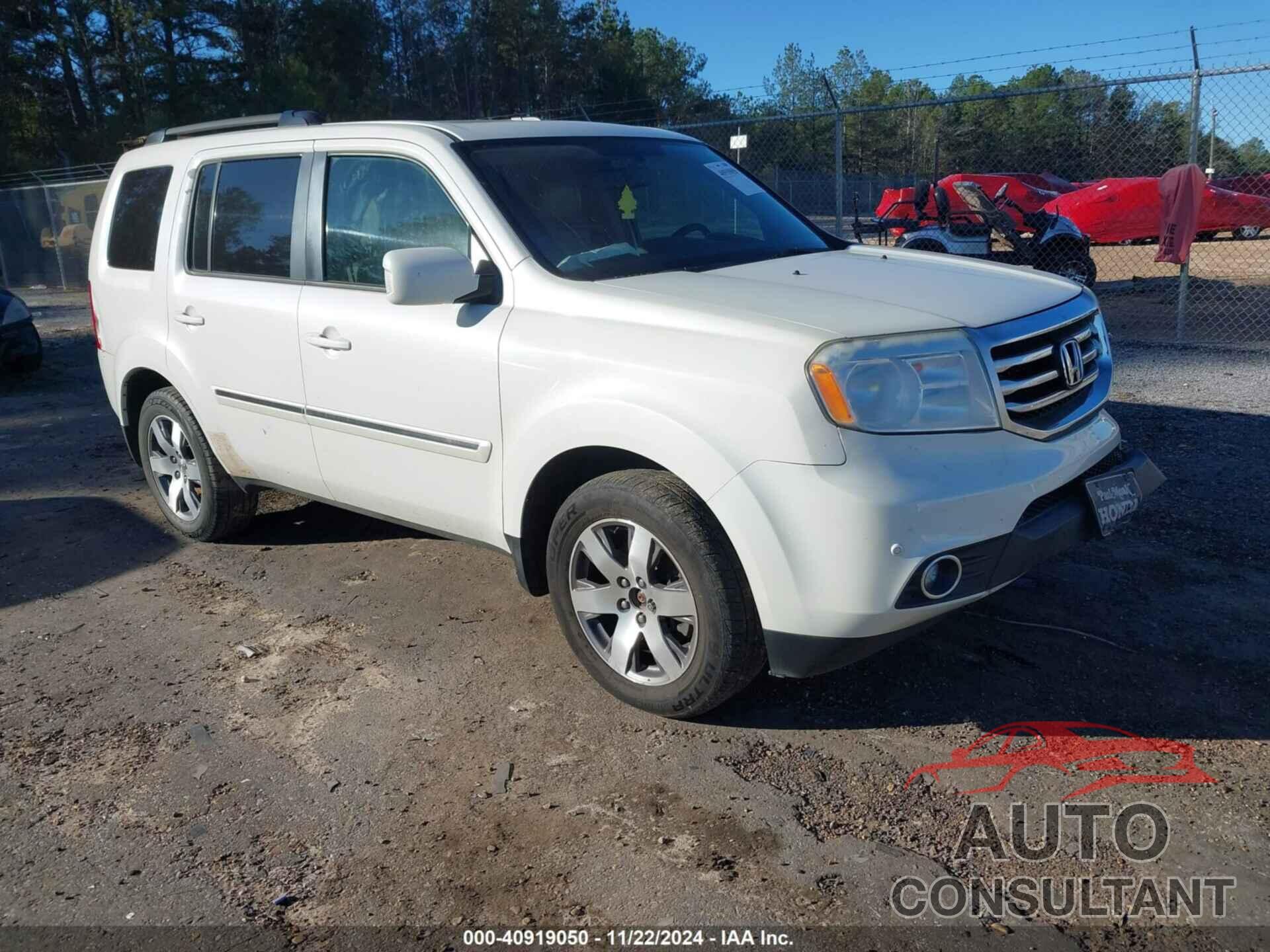 HONDA PILOT 2013 - 5FNYF4H95DB067812