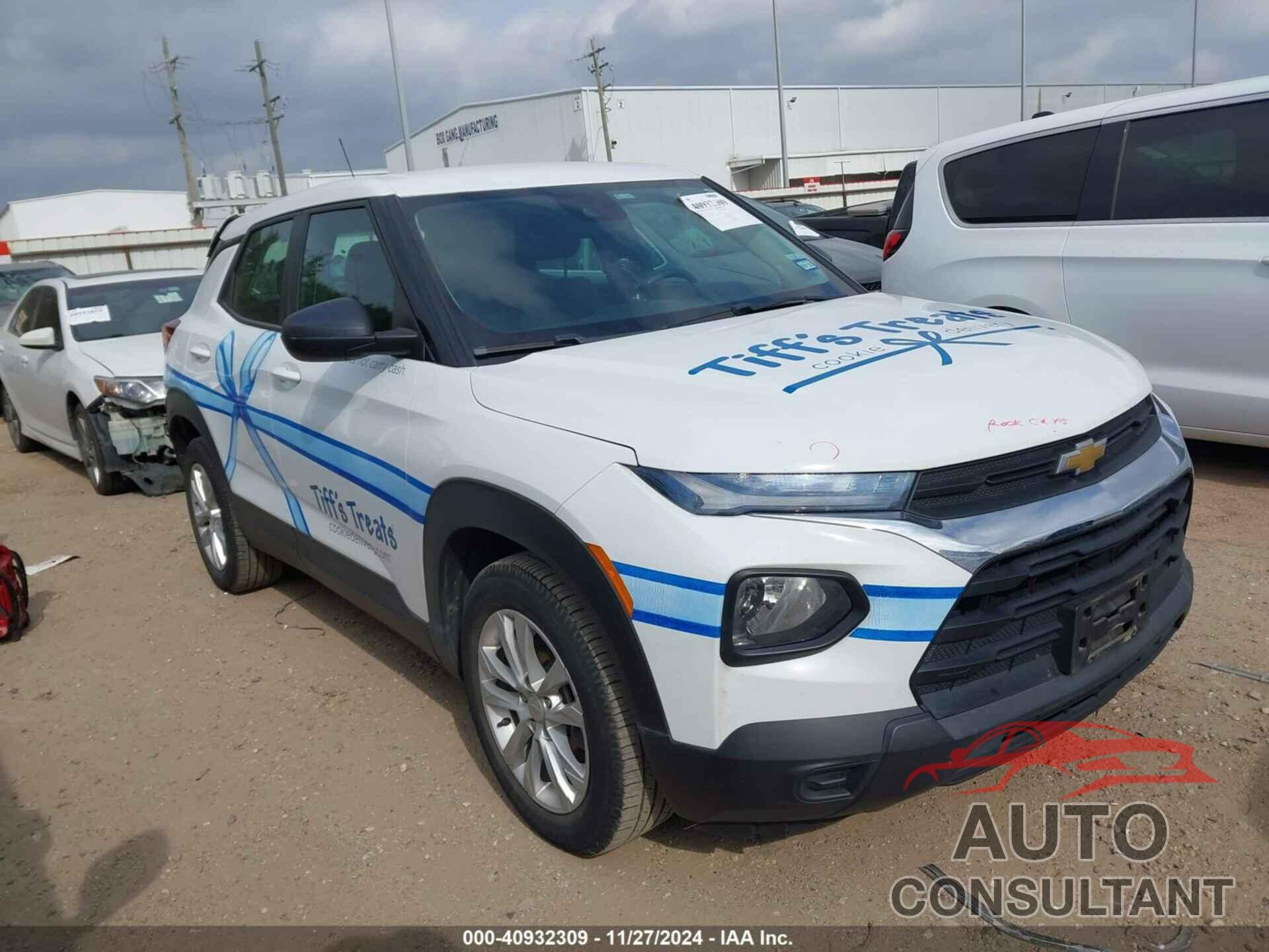 CHEVROLET TRAILBLAZER 2022 - KL79MMS21NB100716