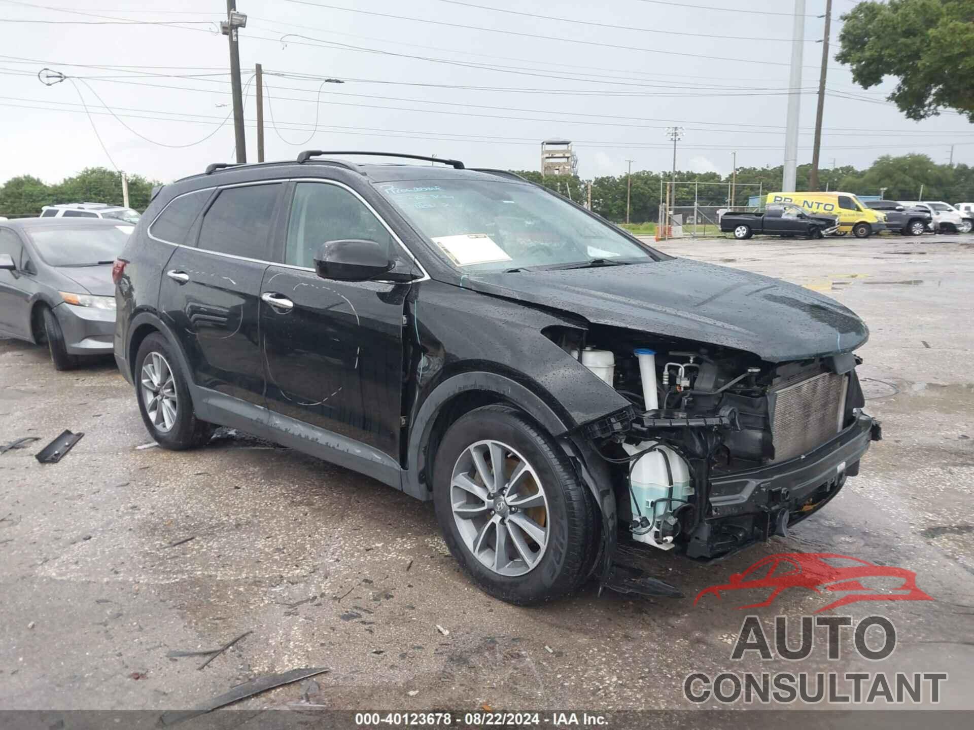 HYUNDAI SANTA FE 2017 - KM8SM4HF2HU235318