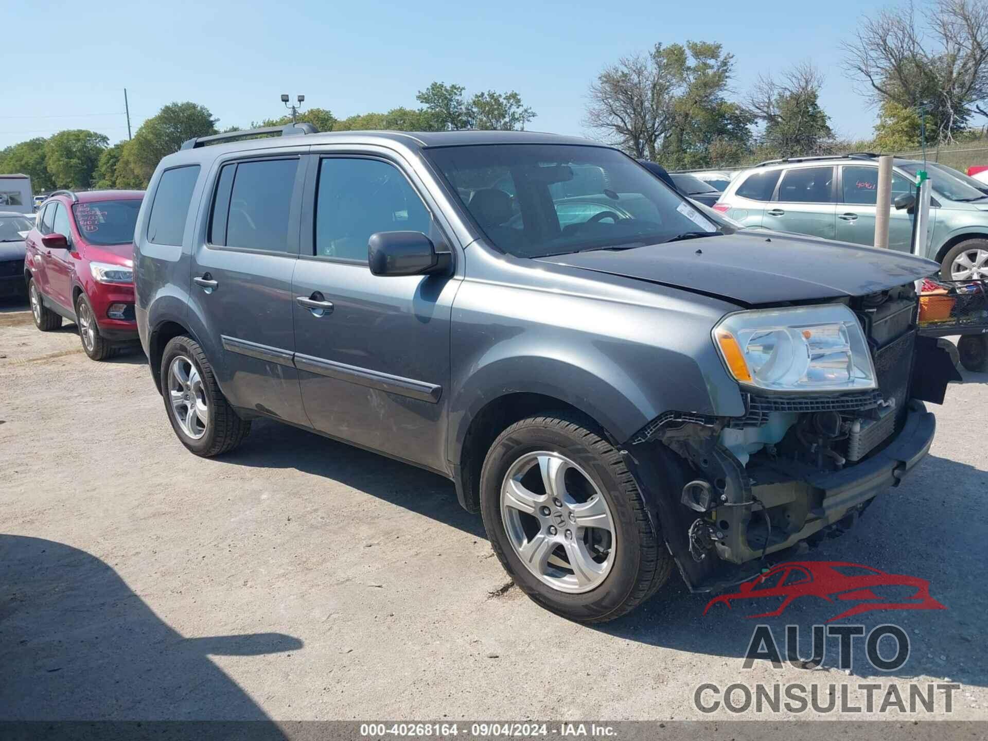 HONDA PILOT 2012 - 5FNYF4H51CB084022