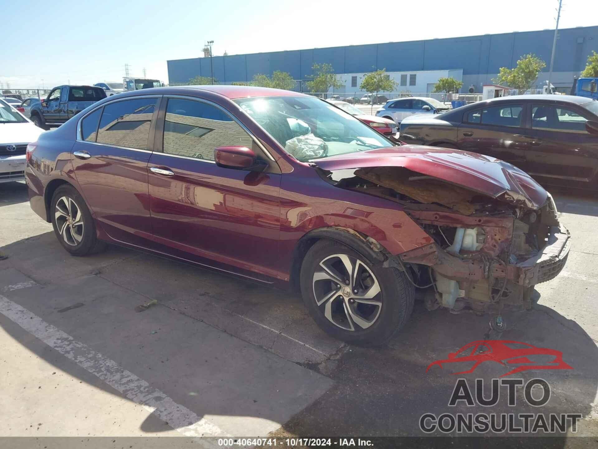 HONDA ACCORD 2017 - 1HGCR2F41HA087911