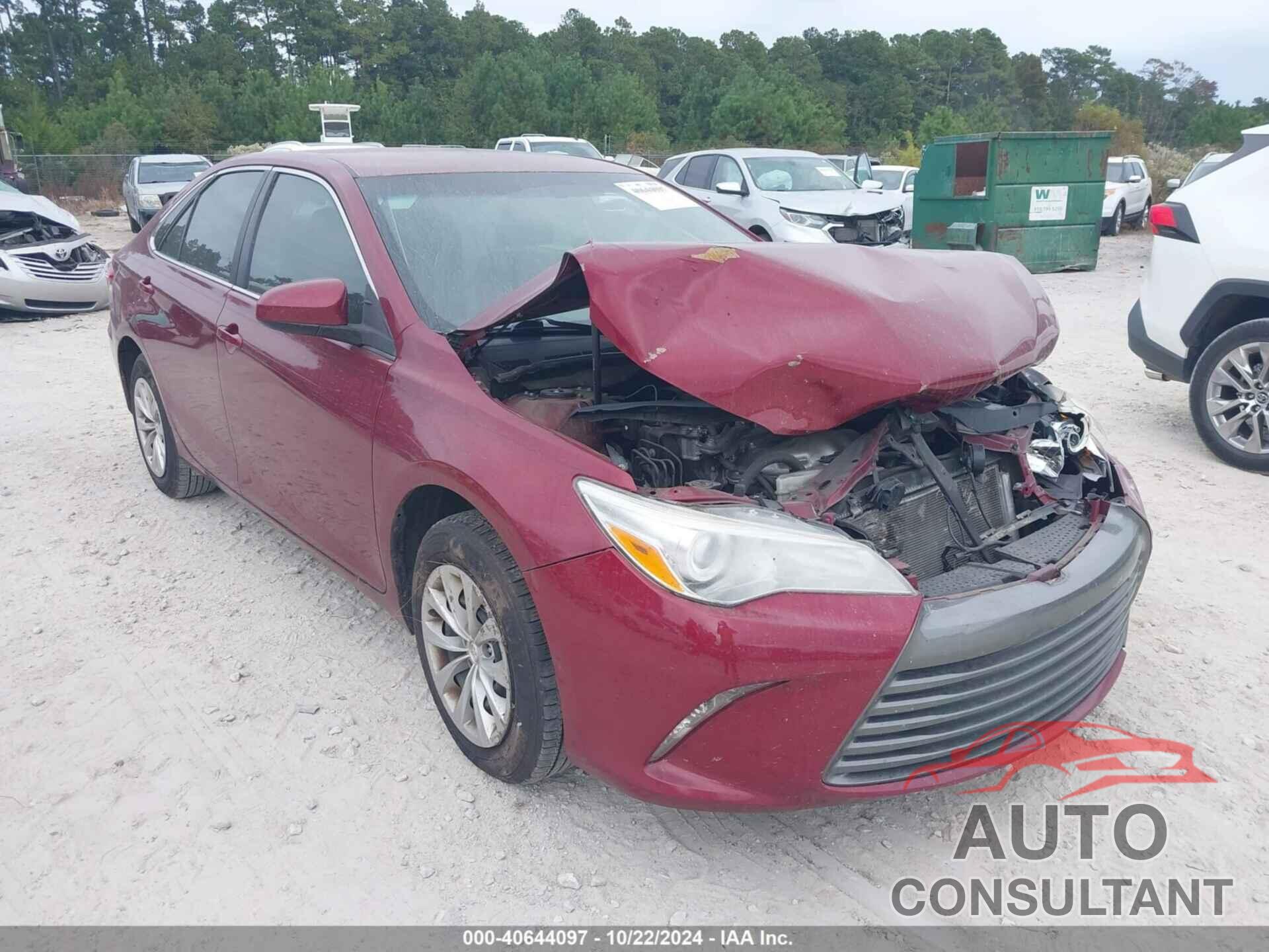 TOYOTA CAMRY 2017 - 4T1BF1FK9HU706549