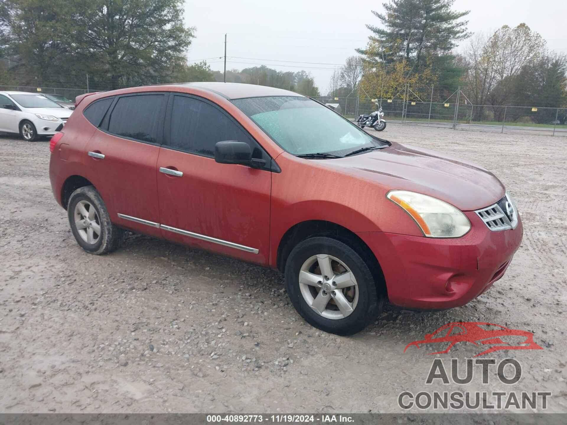 NISSAN ROGUE 2012 - JN8AS5MV7CW352242