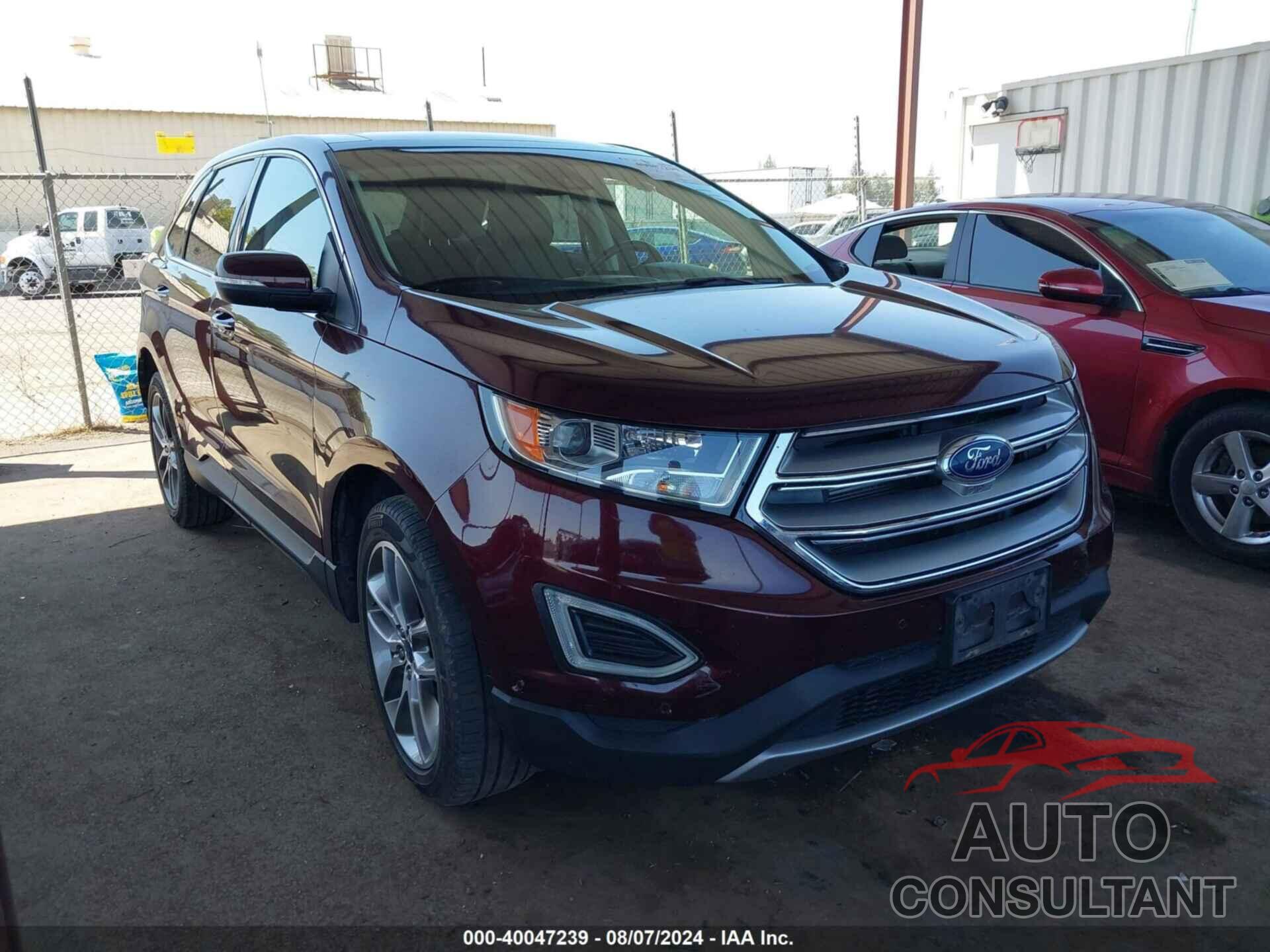 FORD EDGE 2017 - 2FMPK4K83HBC22198