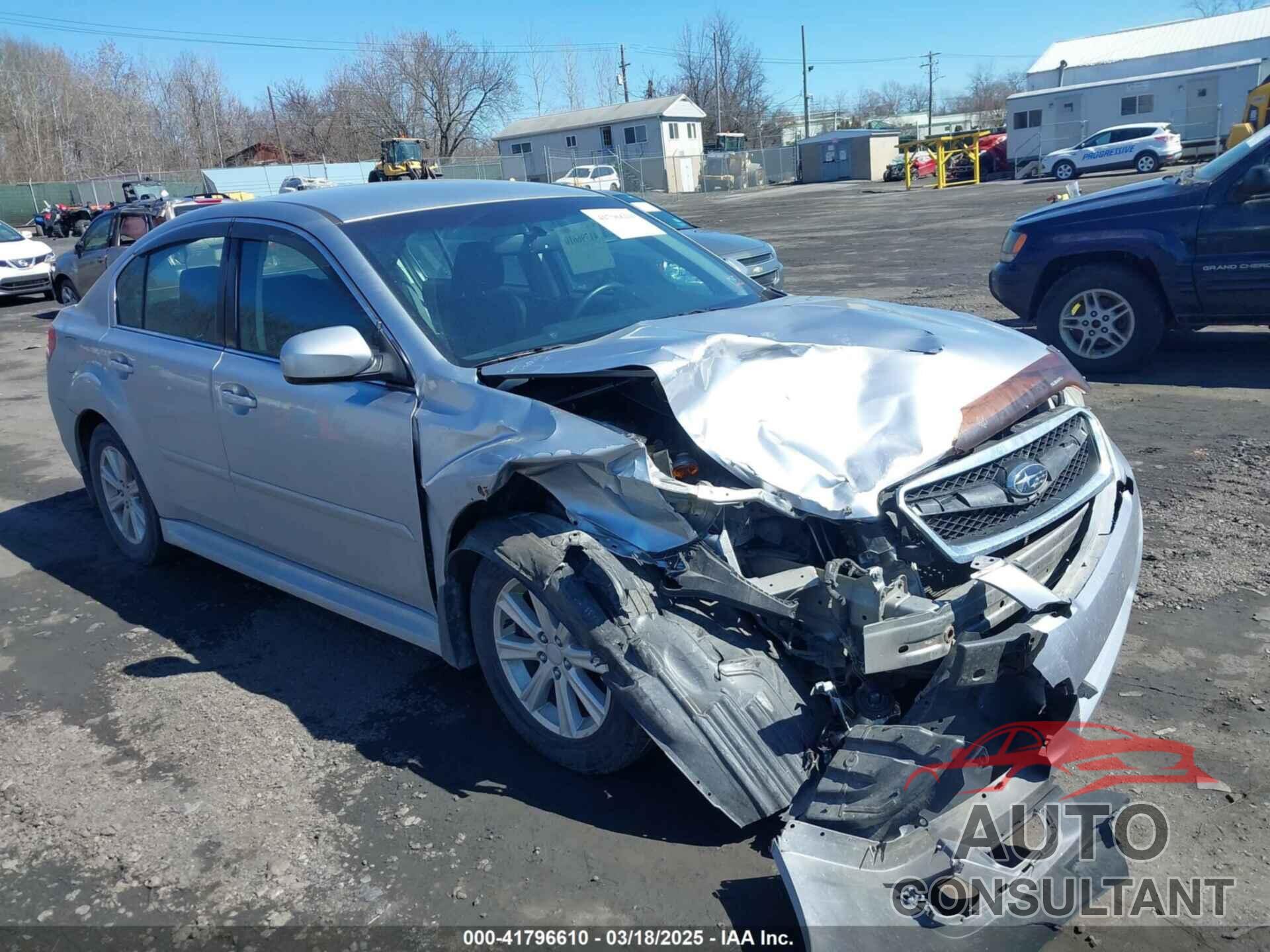 SUBARU LEGACY 2012 - 4S3BMBA64C3035669