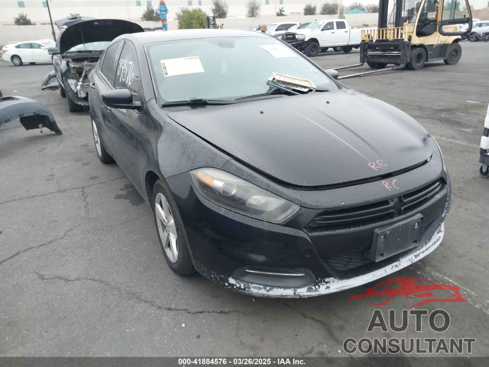 DODGE DART 2015 - 1C3CDFBBXFD319835