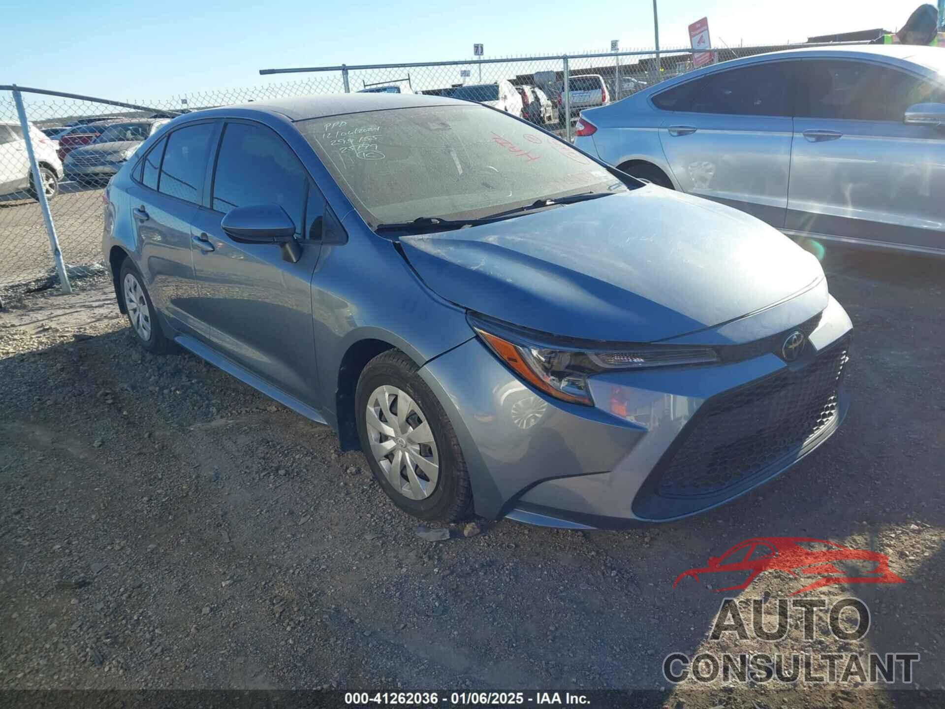 TOYOTA COROLLA 2020 - JTDDPRAE6LJ073769