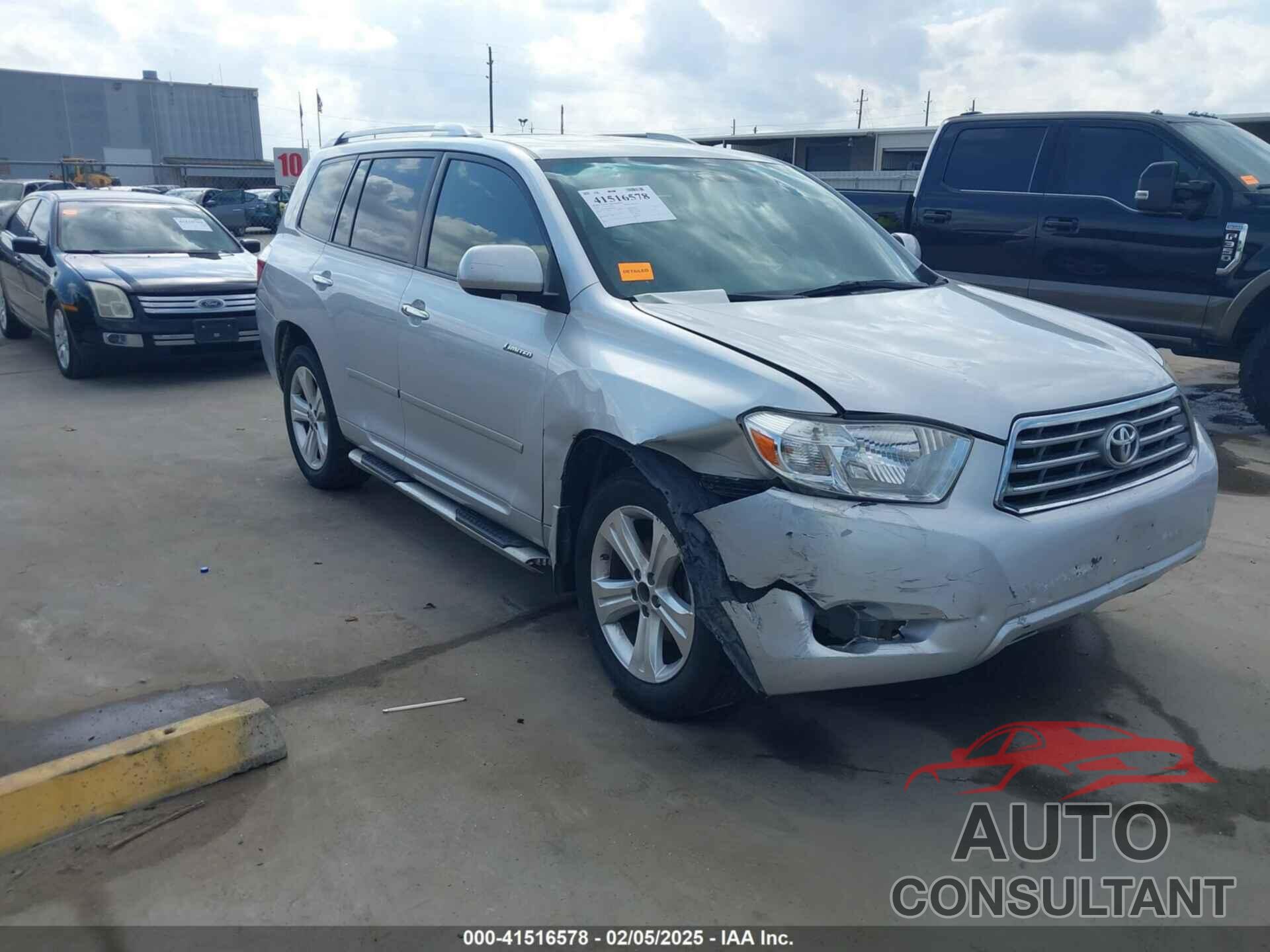 TOYOTA HIGHLANDER 2010 - JTEYK3EH8A2097494