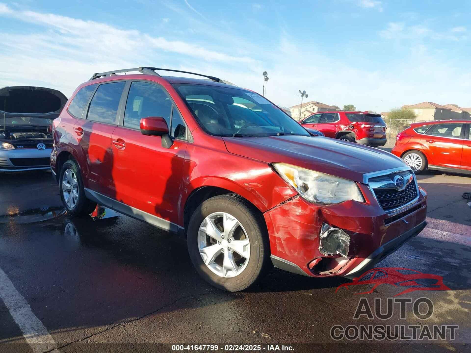 SUBARU FORESTER 2014 - JF2SJAECXEH428263