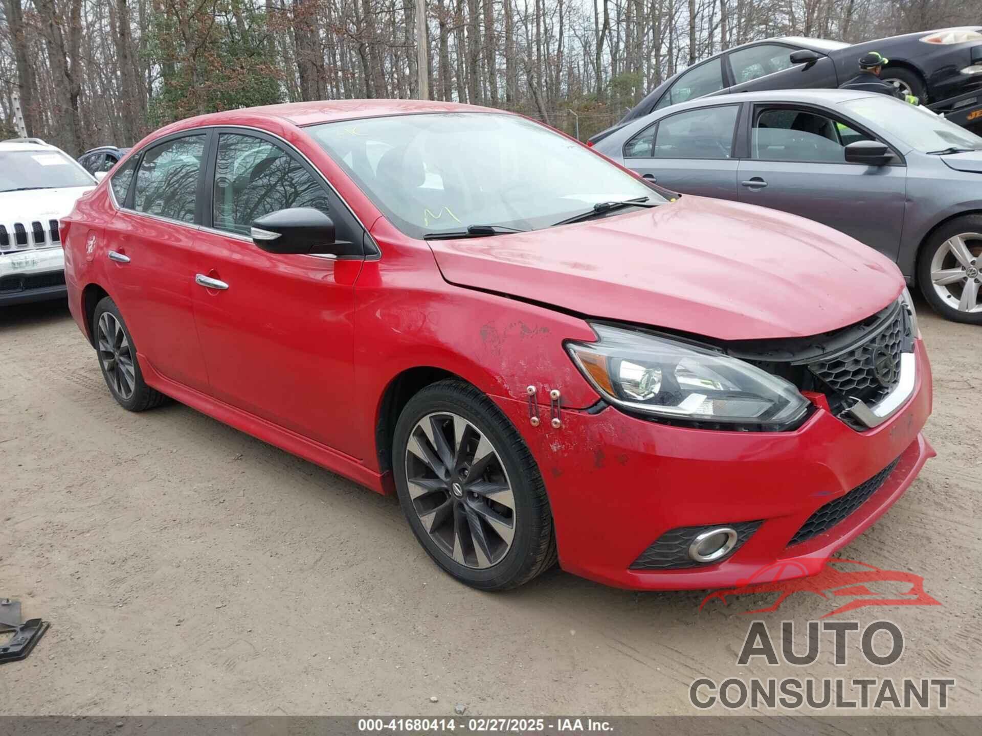 NISSAN SENTRA 2016 - 3N1AB7AP2GY287248