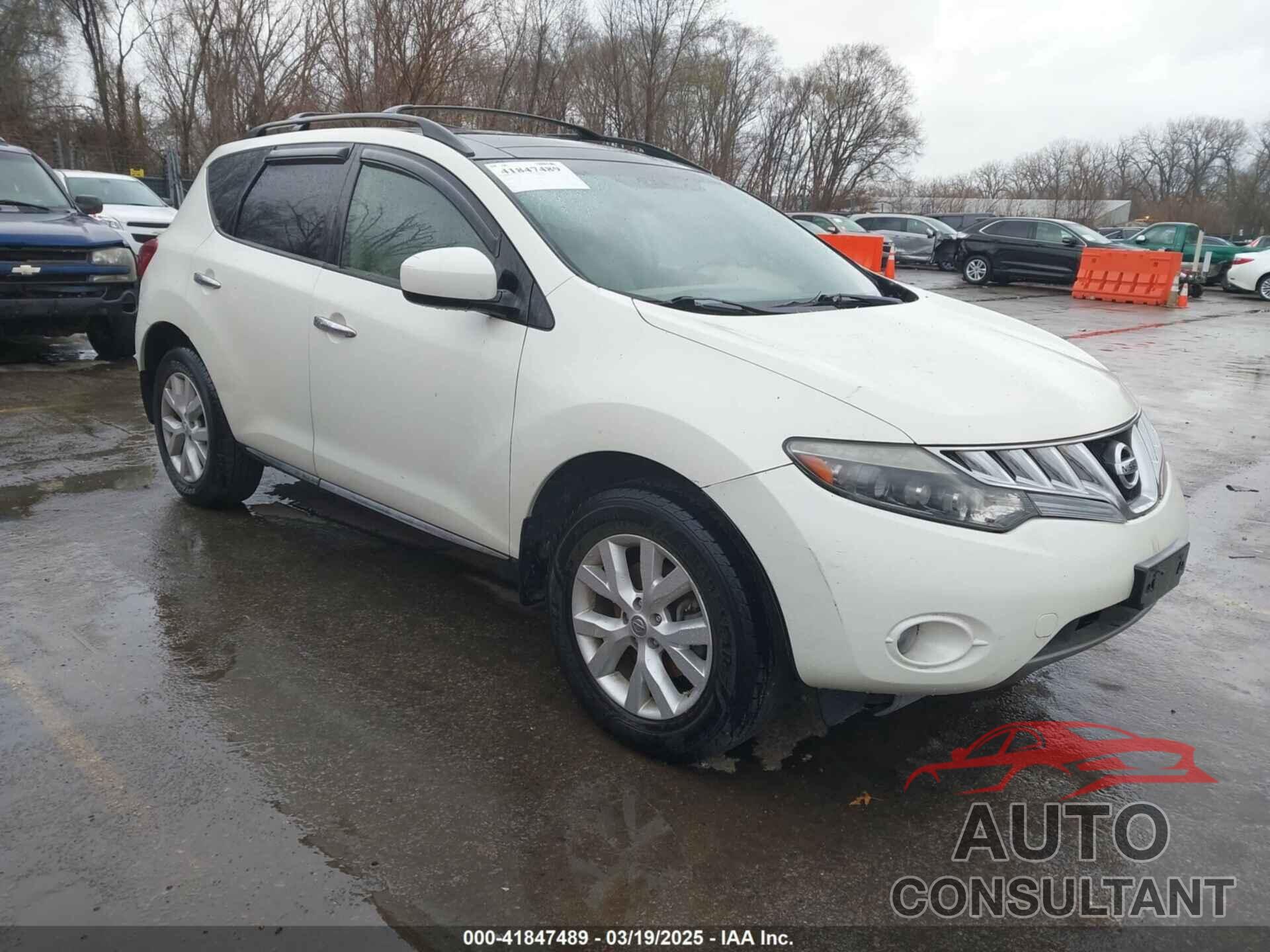 NISSAN MURANO 2009 - JN8AZ18U99W000617