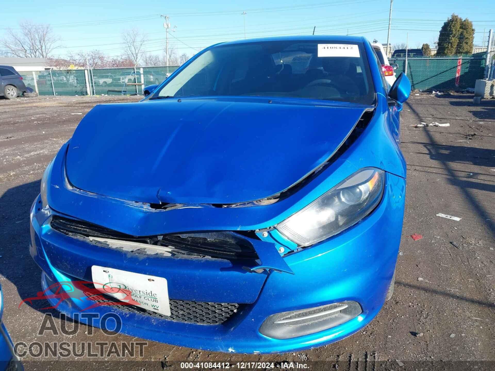 DODGE DART 2015 - 1C3CDFBB5FD201367