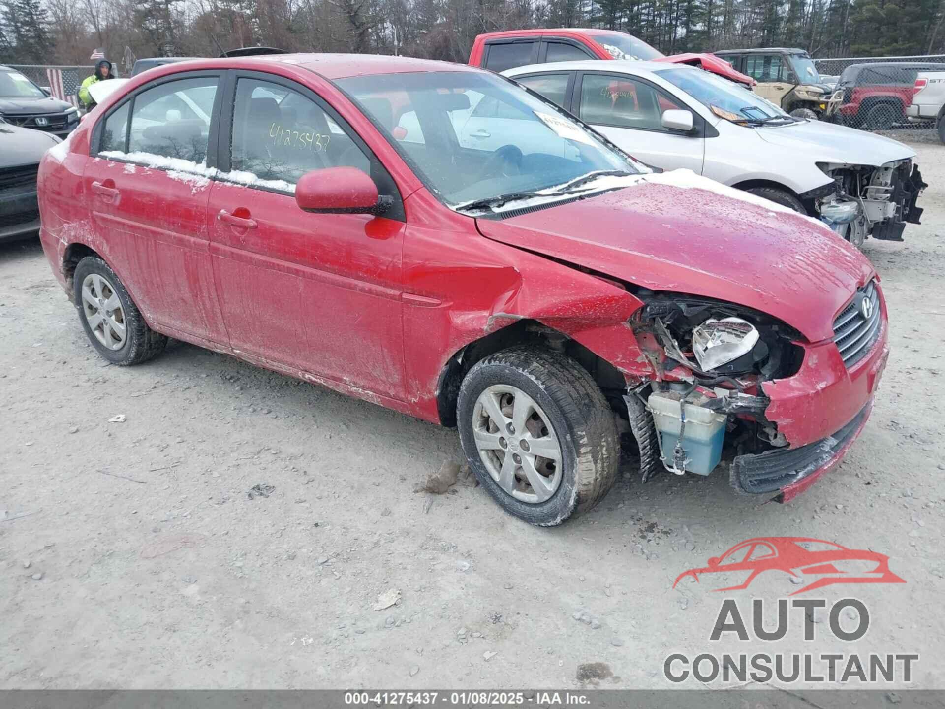 HYUNDAI ACCENT 2011 - KMHCN4AC4BU615365