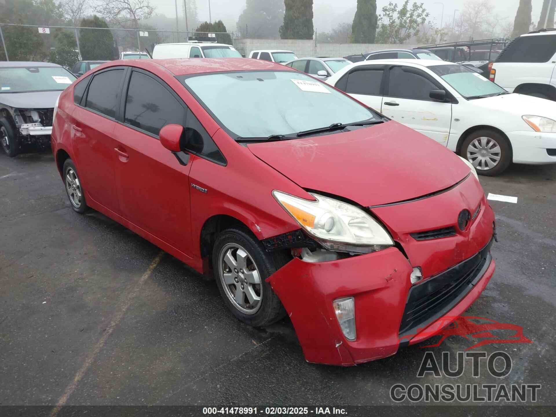 TOYOTA PRIUS 2013 - JTDKN3DU3D0351452