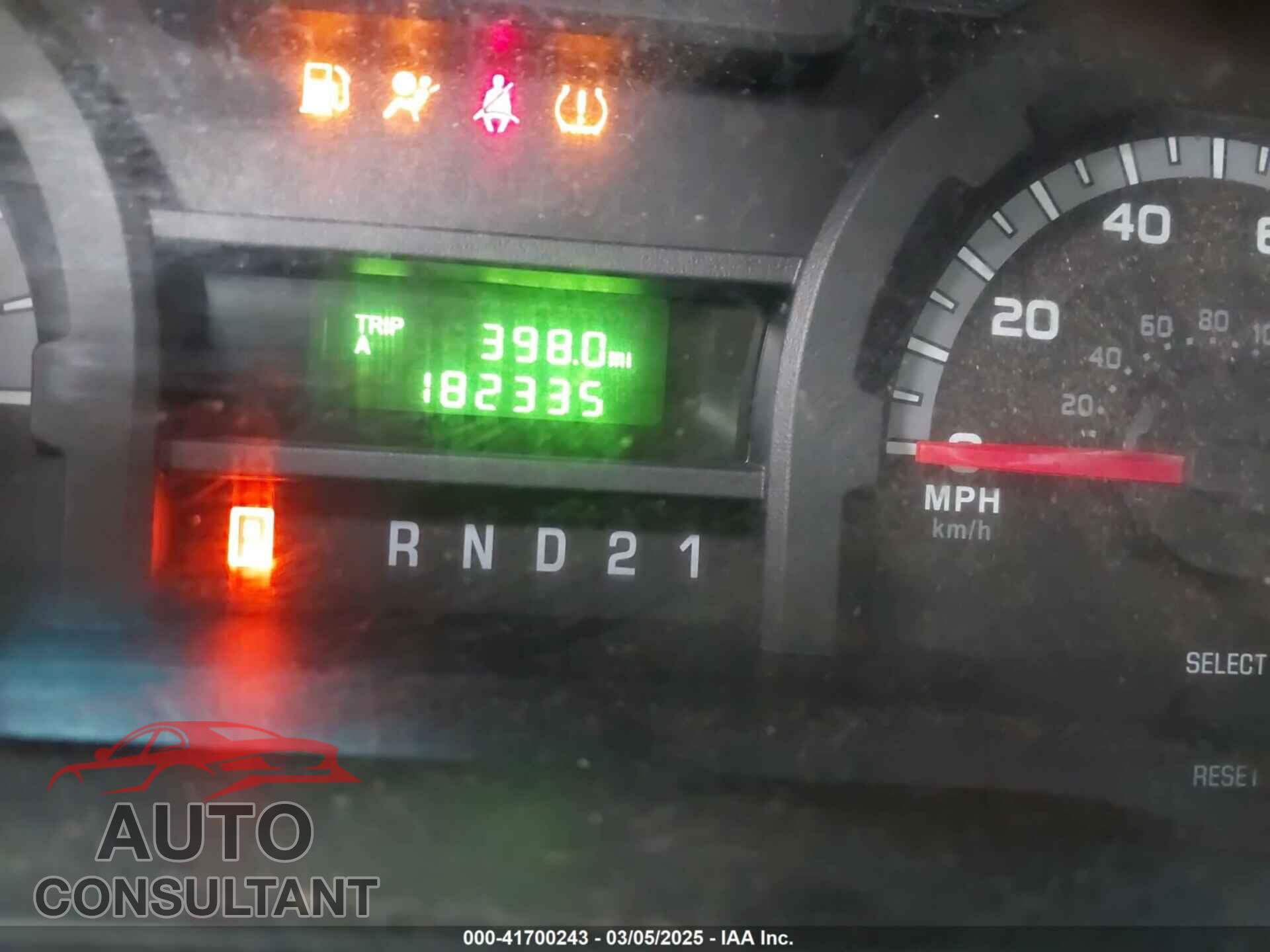 FORD E-150 2010 - 1FTNE1EW6ADA91845