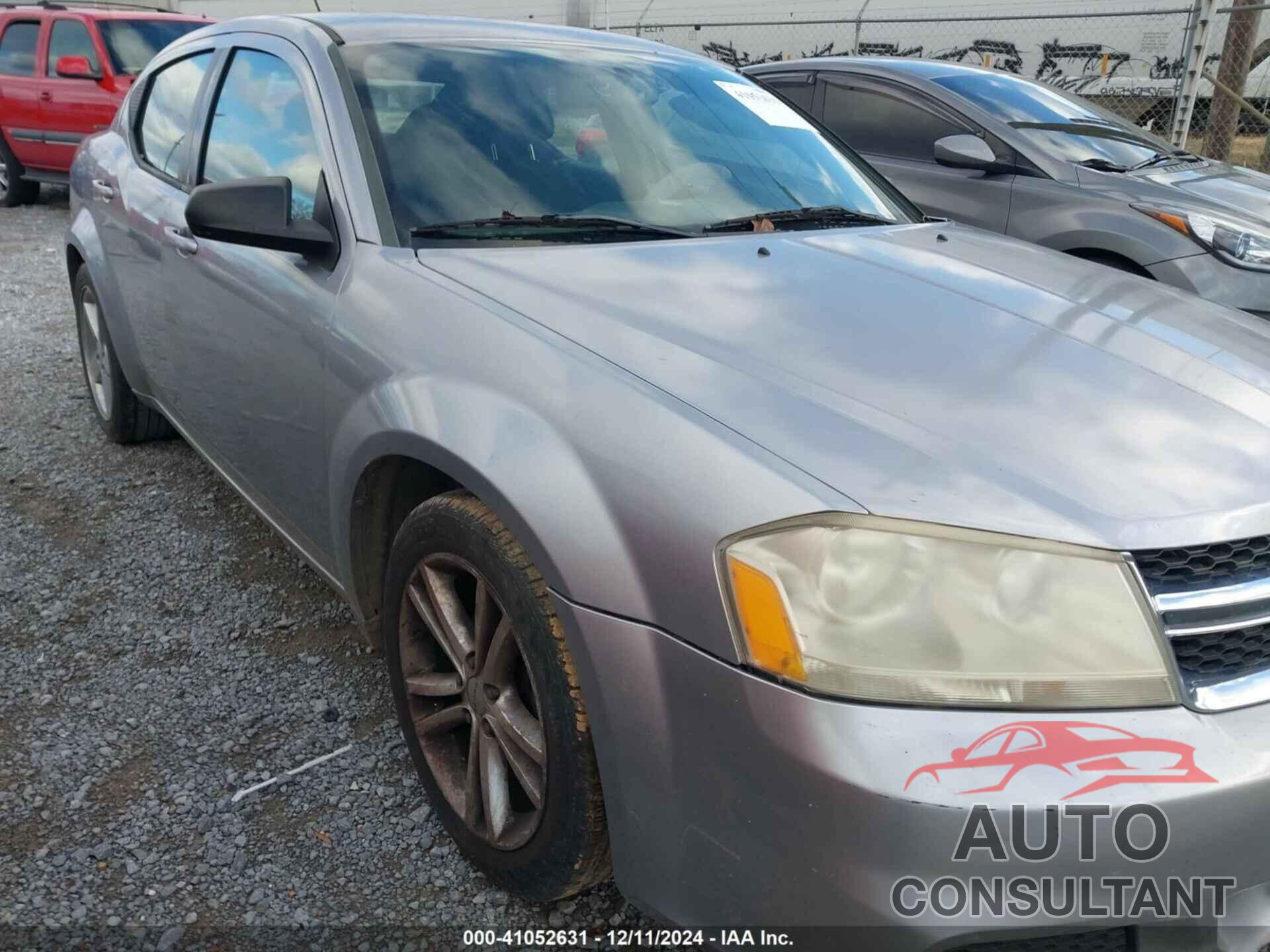 DODGE AVENGER 2013 - 1C3CDZAB9DN621823