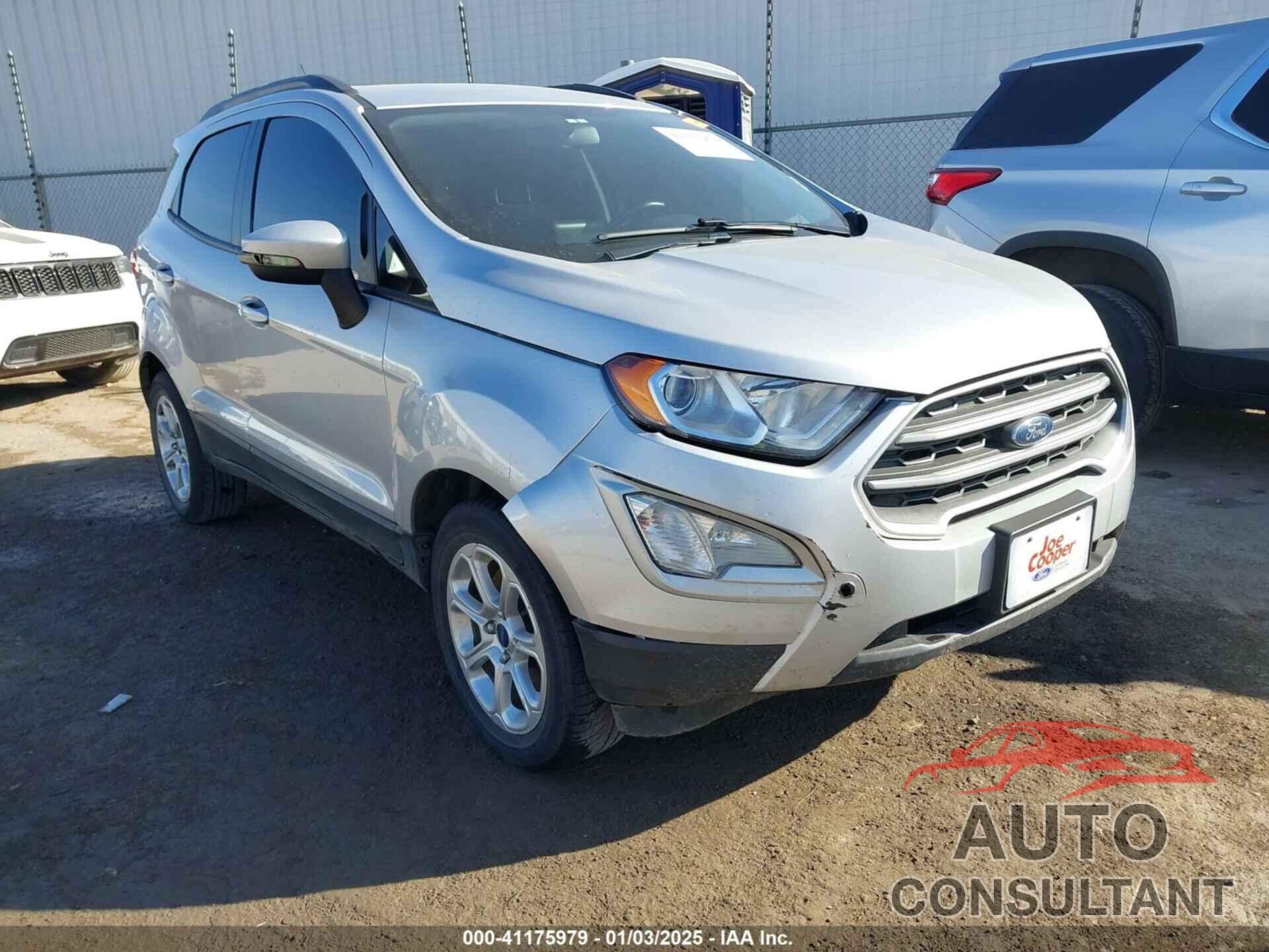 FORD ECOSPORT 2020 - MAJ3S2GE0LC315667