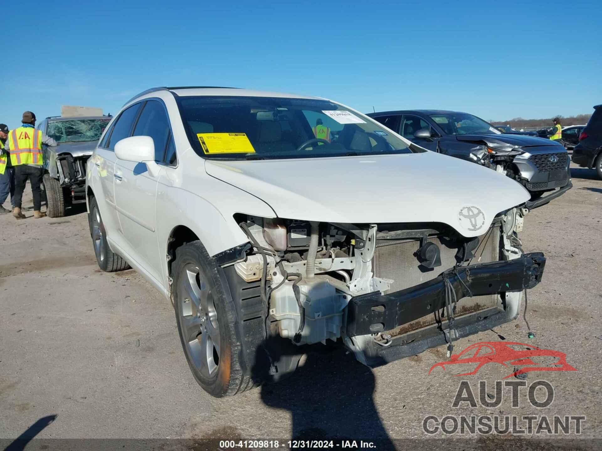 TOYOTA VENZA 2010 - 4T3ZK3BB3AU023836