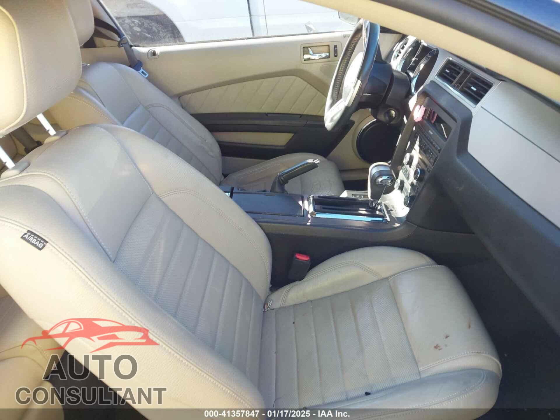 FORD MUSTANG 2010 - 1ZVBP8AN2A5177017