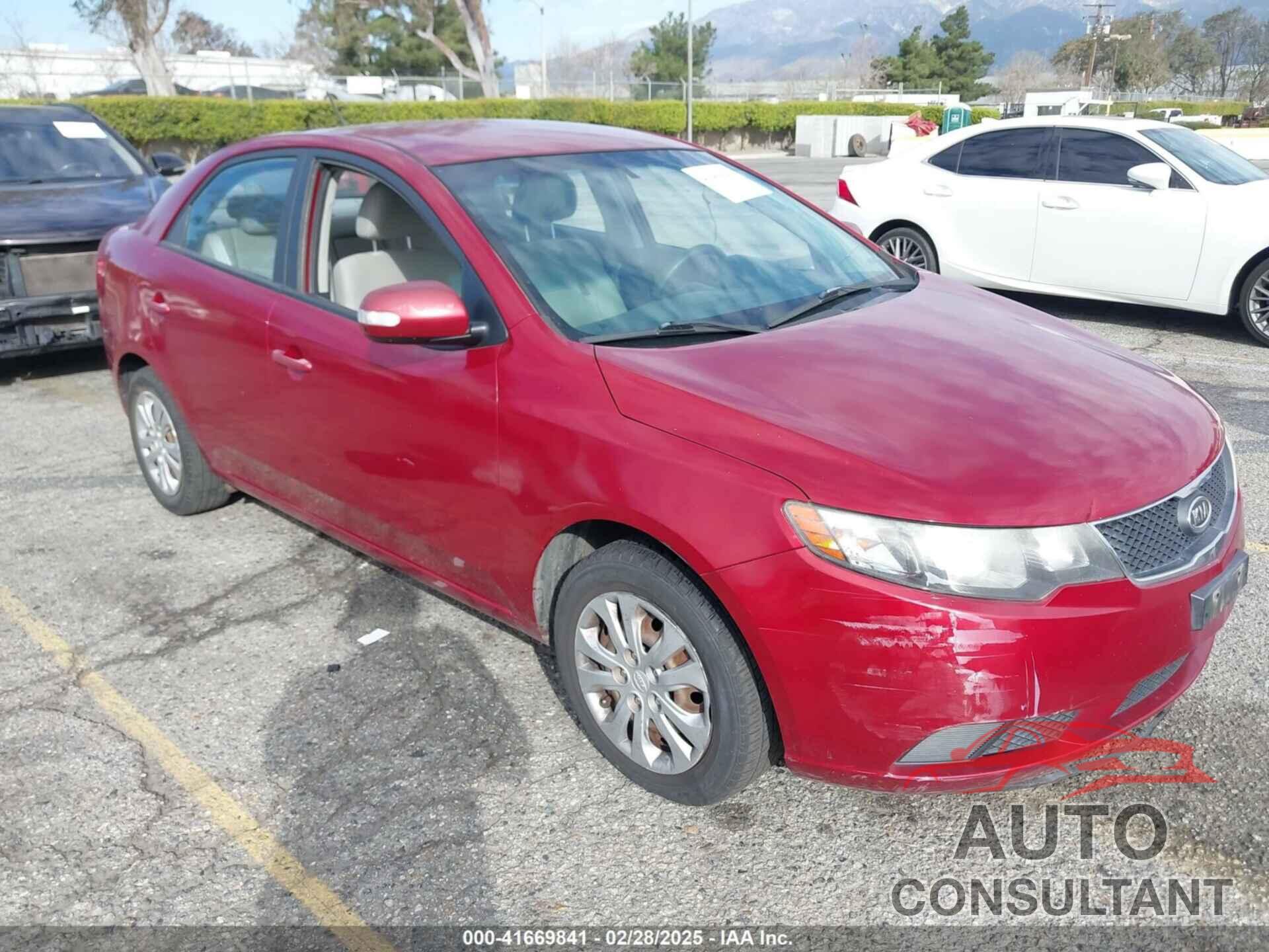 KIA FORTE 2010 - KNAFU4A25A5163881