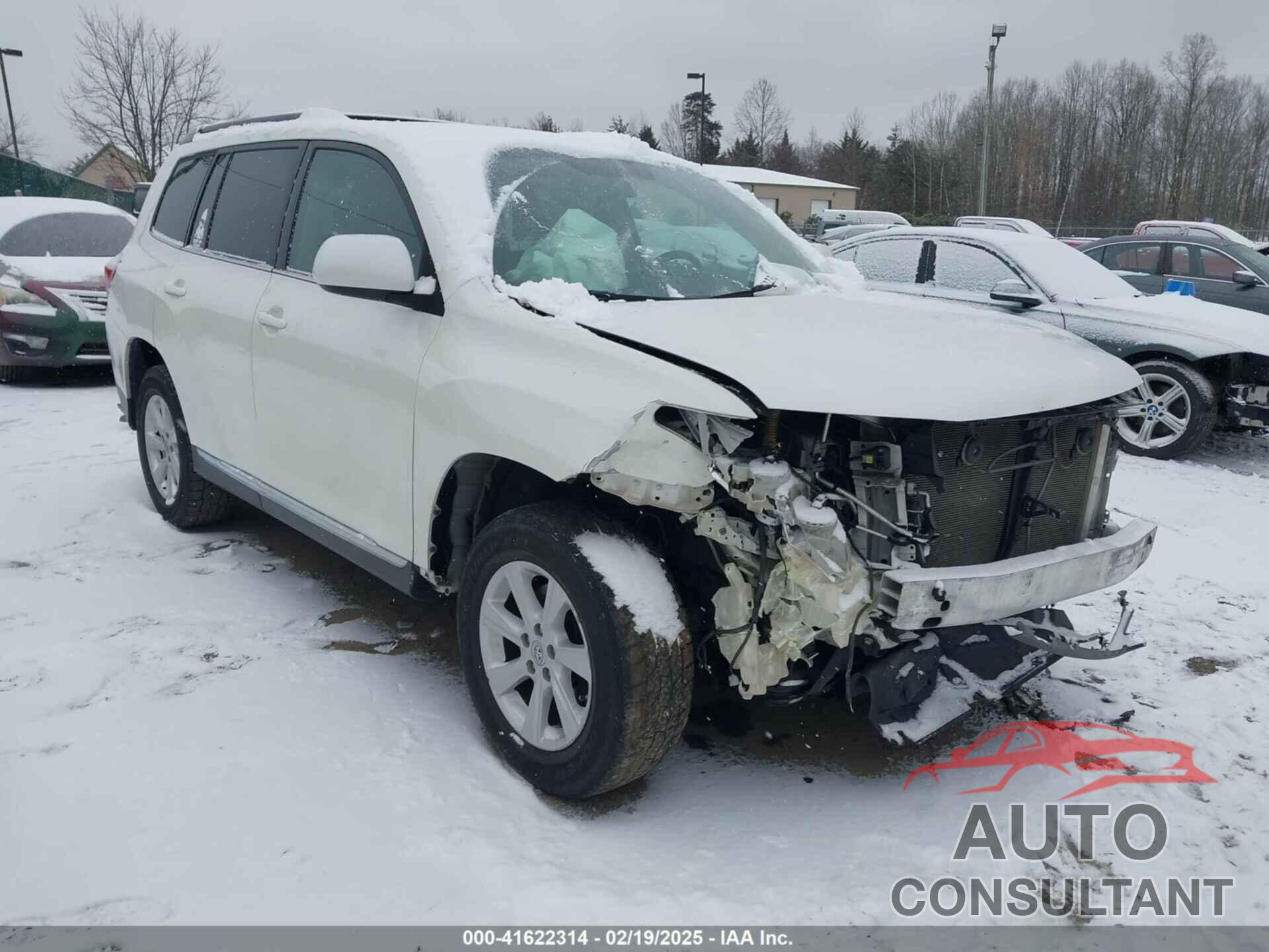 TOYOTA HIGHLANDER 2013 - 5TDBK3EH3DS261791