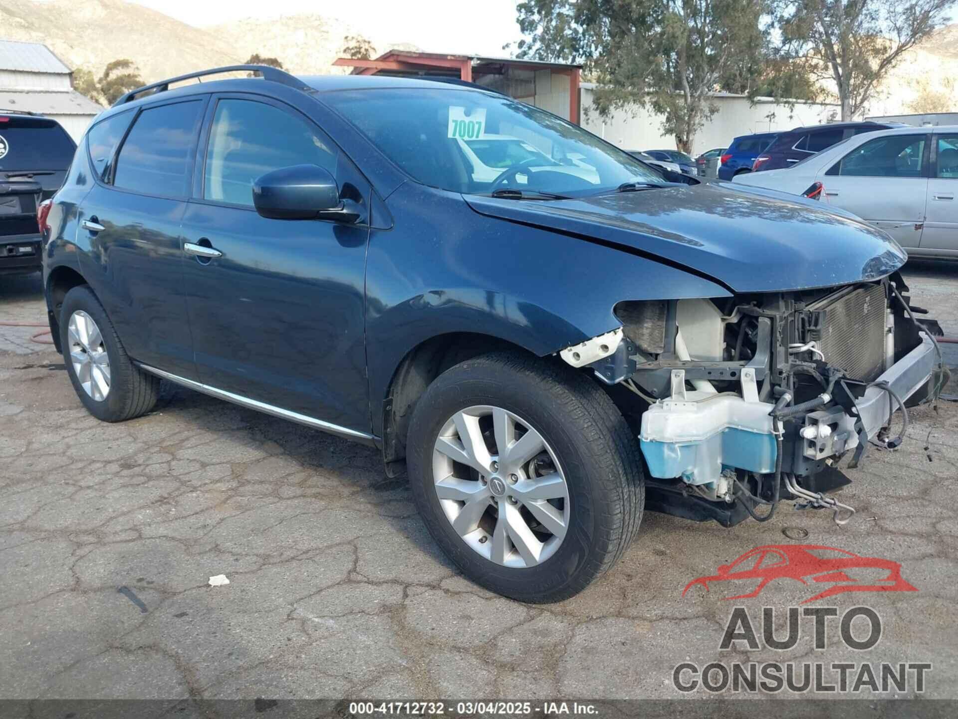 NISSAN MURANO 2014 - JN8AZ1MU0EW422369