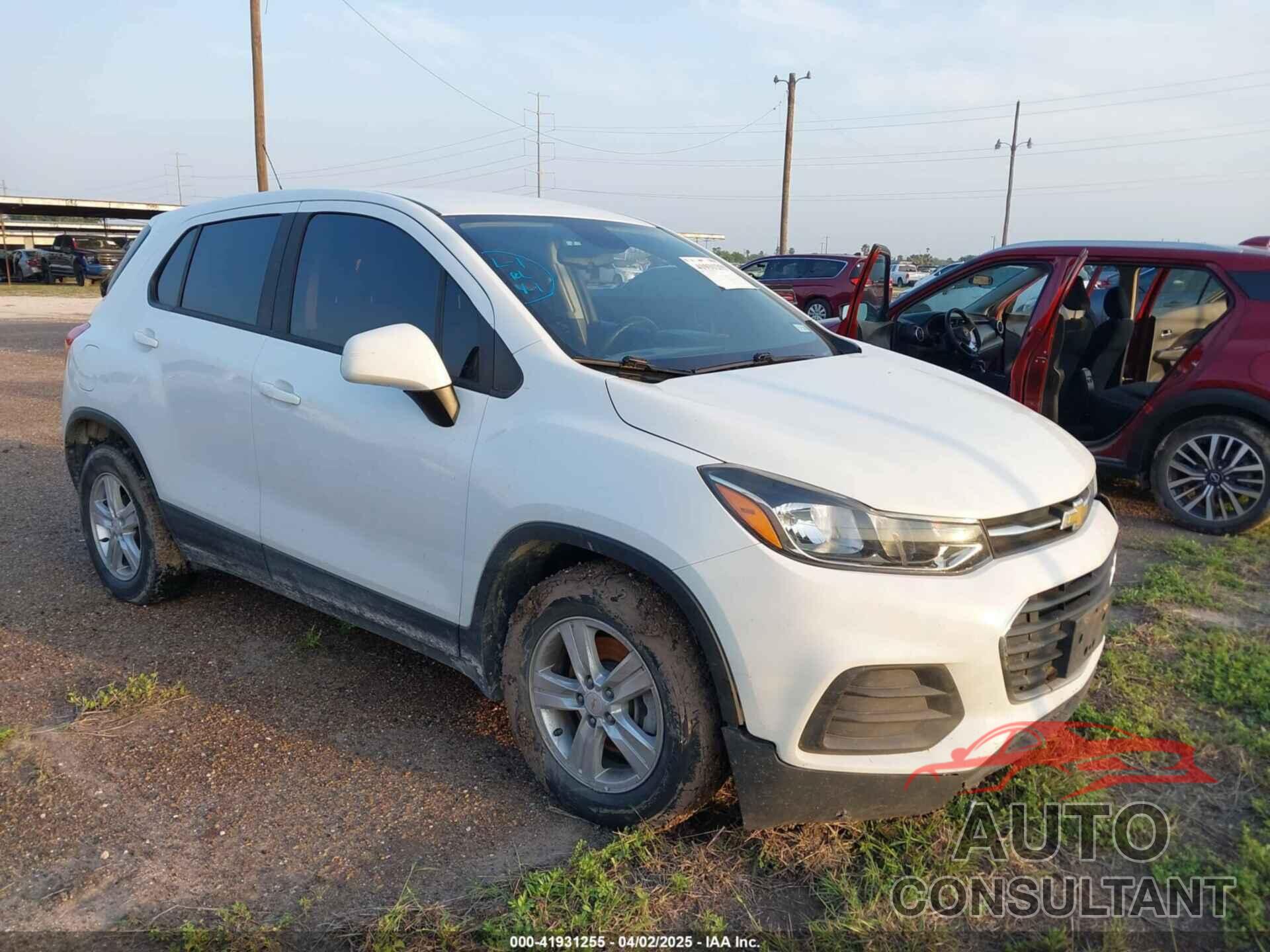 CHEVROLET TRAX 2020 - KL7CJKSB3LB043502
