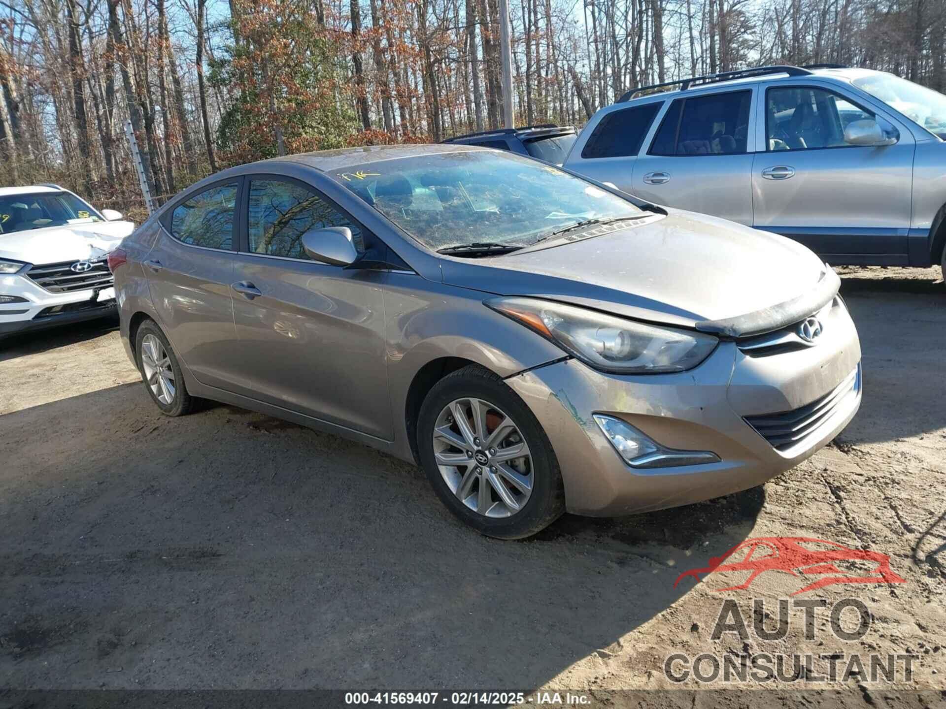 HYUNDAI ELANTRA 2015 - 5NPDH4AE5FH613254