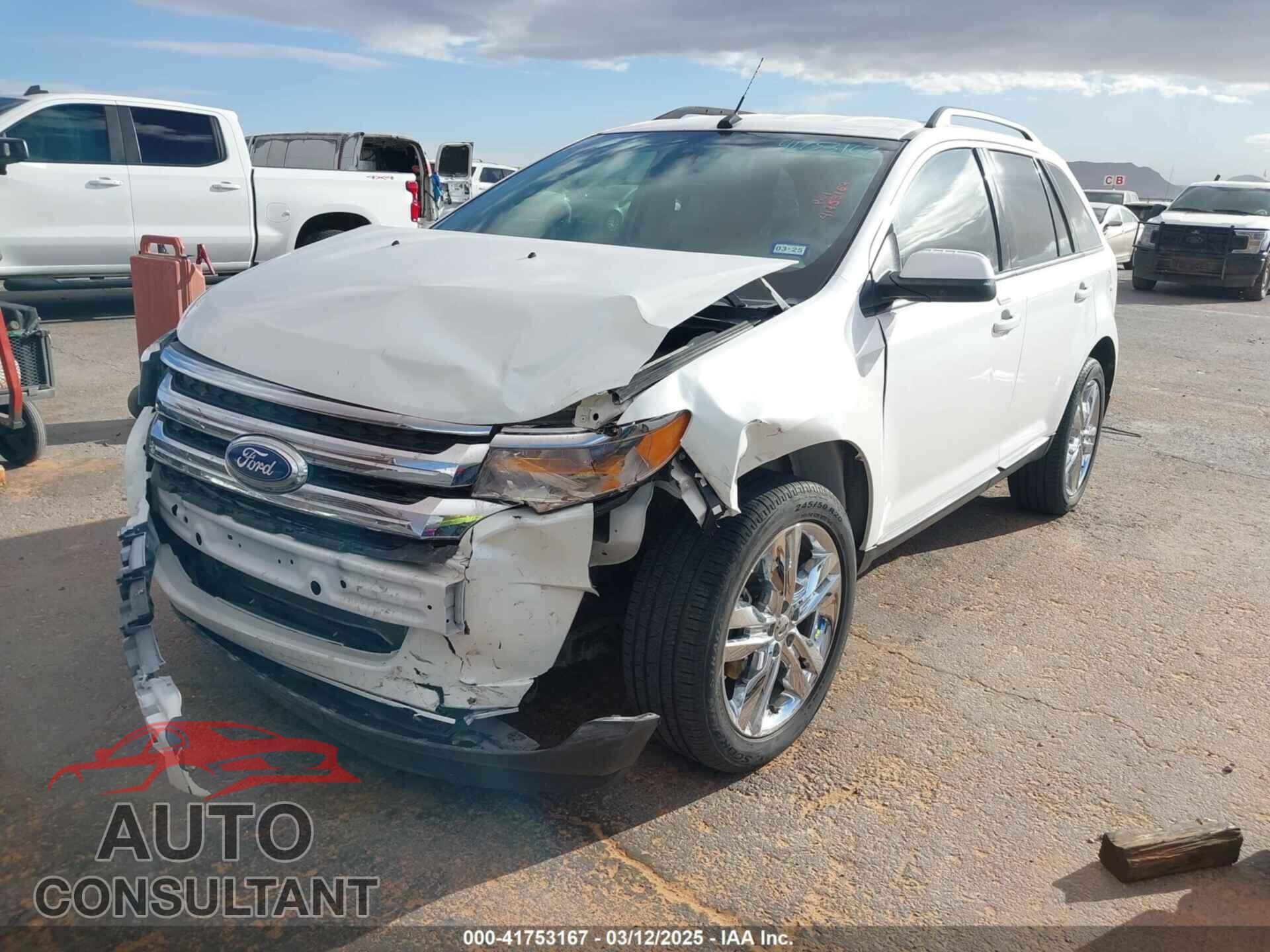 FORD EDGE 2012 - 2FMDK3JC0CBA91257
