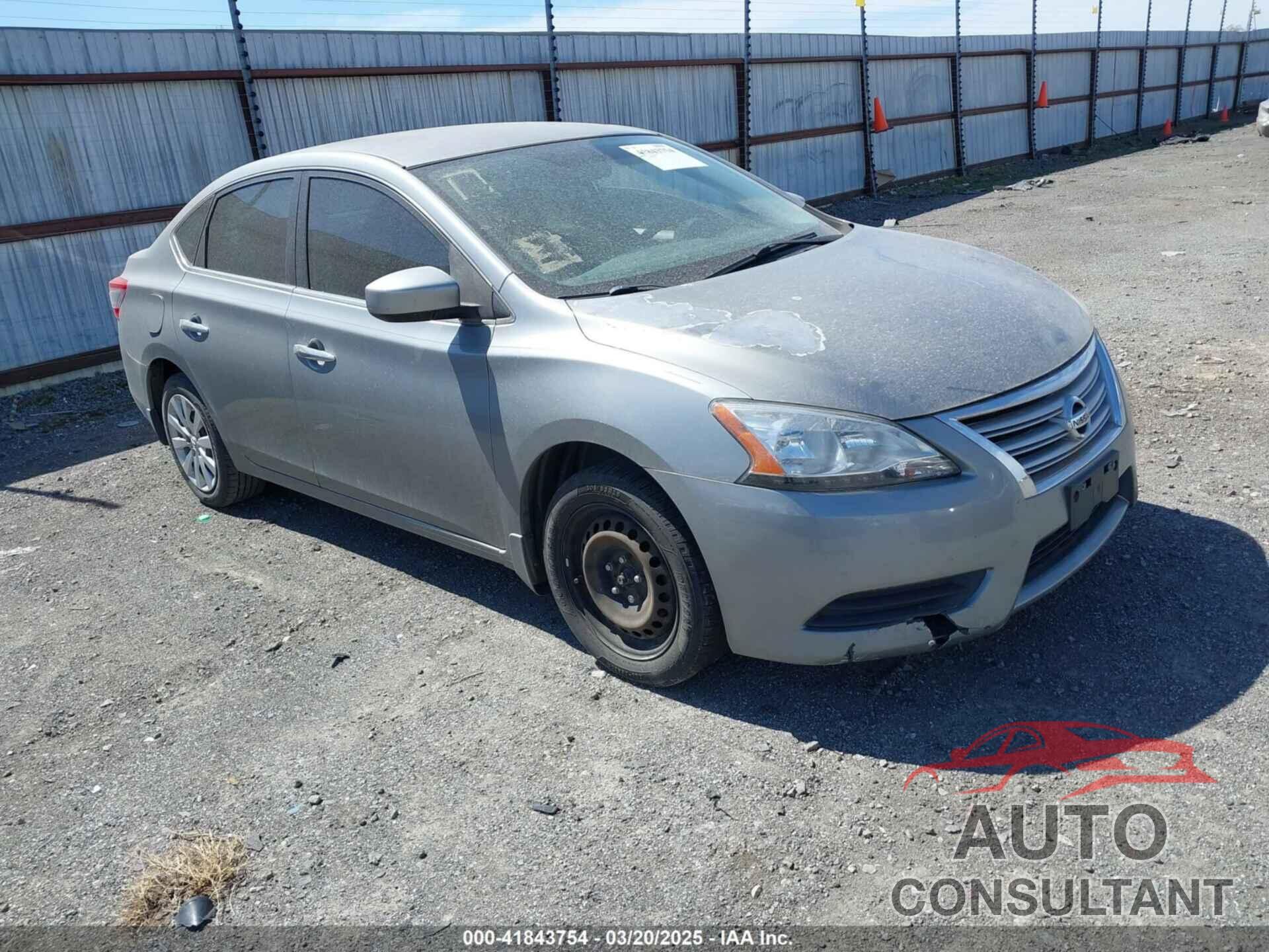NISSAN SENTRA 2014 - 3N1AB7AP1EY281602