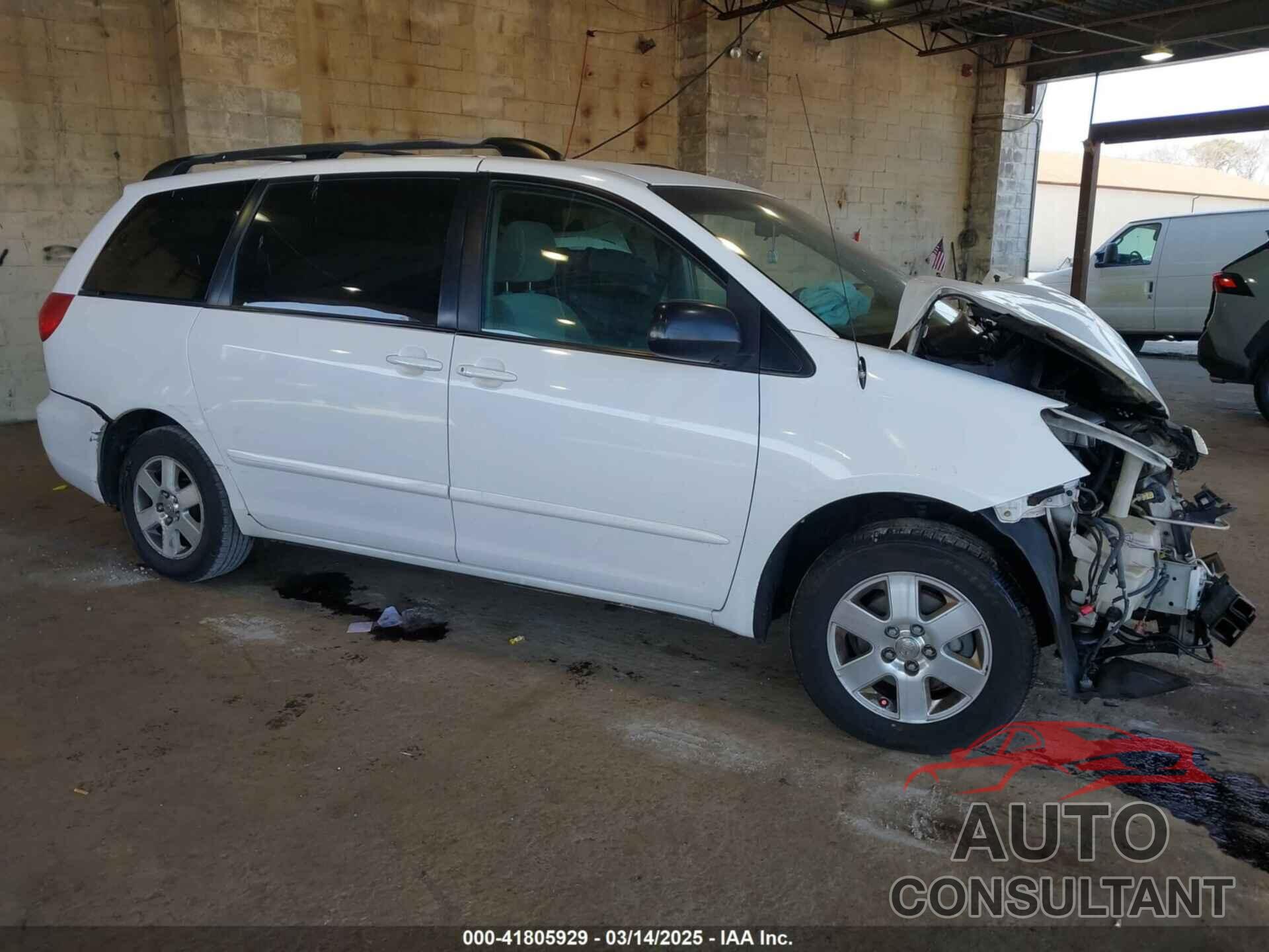 TOYOTA SIENNA 2009 - 5TDZK23C69S261792