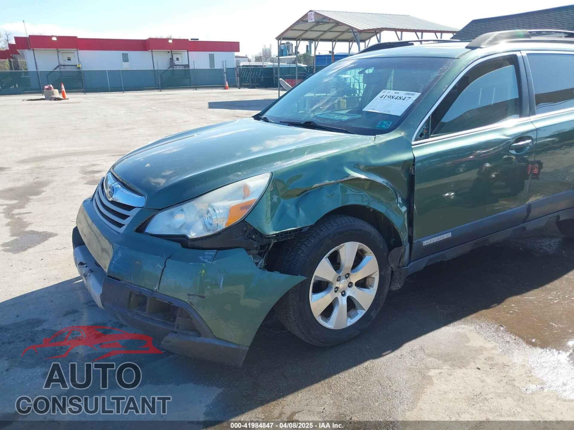 SUBARU OUTBACK 2011 - 4S4BRDLC6B2362414