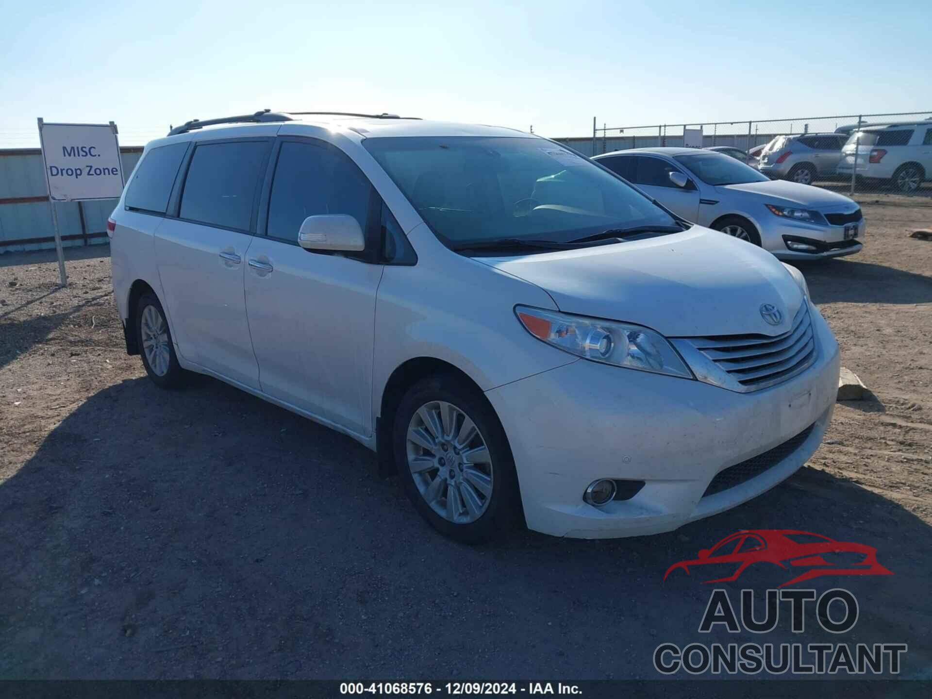 TOYOTA SIENNA 2013 - 5TDDK3DC2DS069888