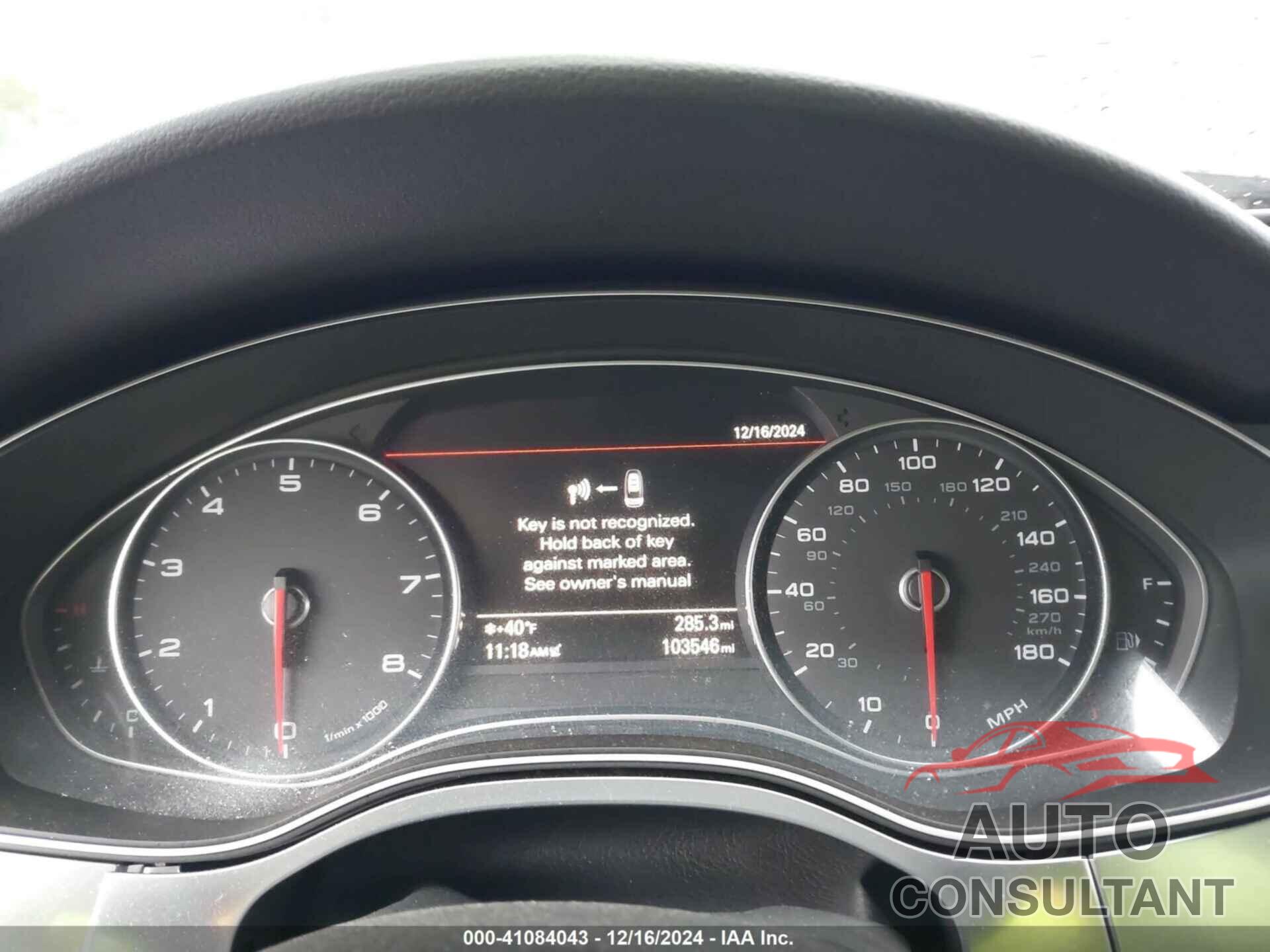 AUDI A6 2014 - WAUHGAFC7EN148367
