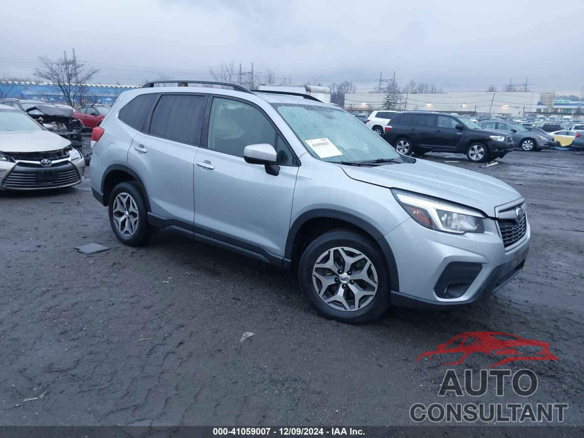 SUBARU FORESTER 2019 - JF2SKAGC8KH568298