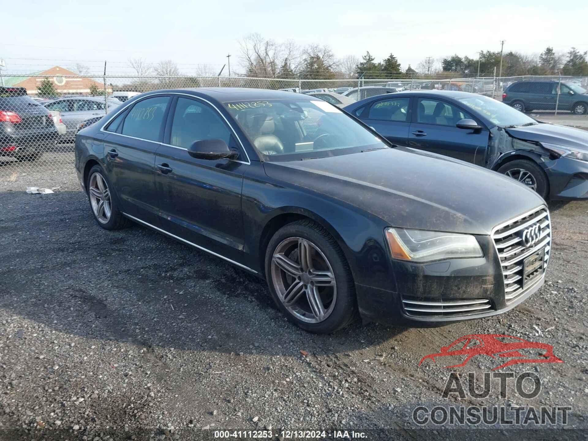 AUDI A8 2013 - WAUA2AFD9DN030358