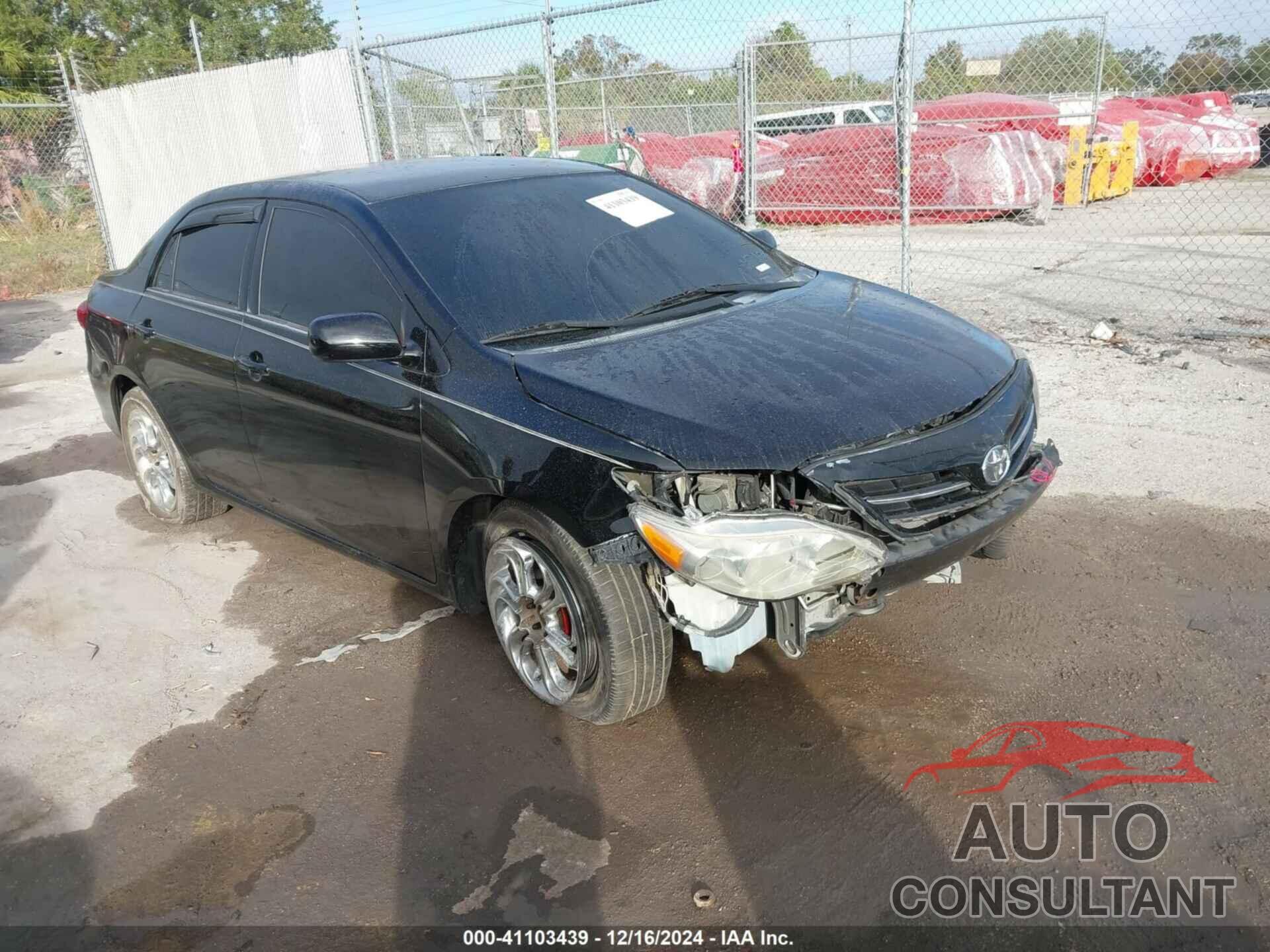 TOYOTA COROLLA 2013 - 5YFBU4EE6DP138386