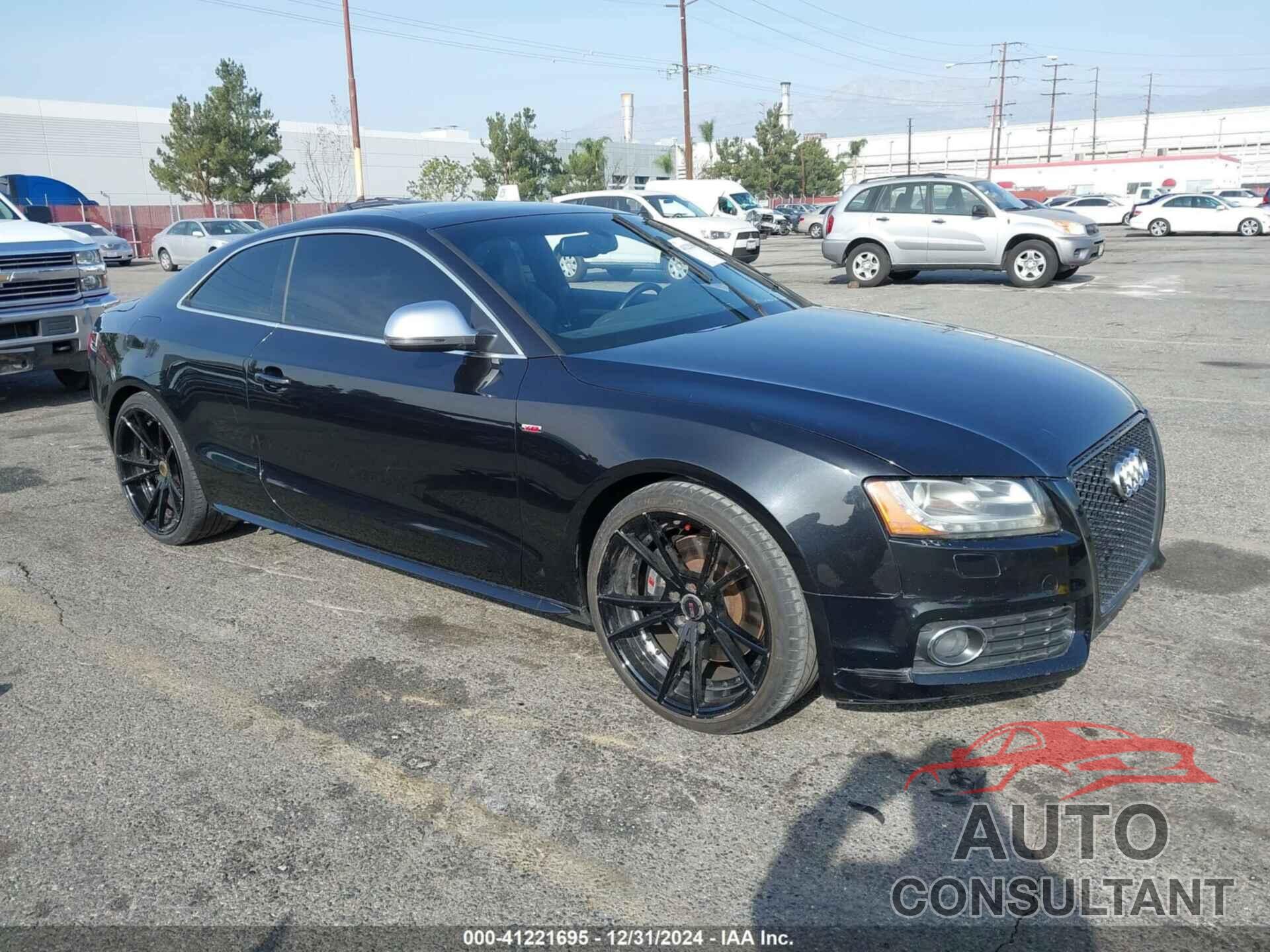 AUDI S5 2009 - WAURV78T09A014162