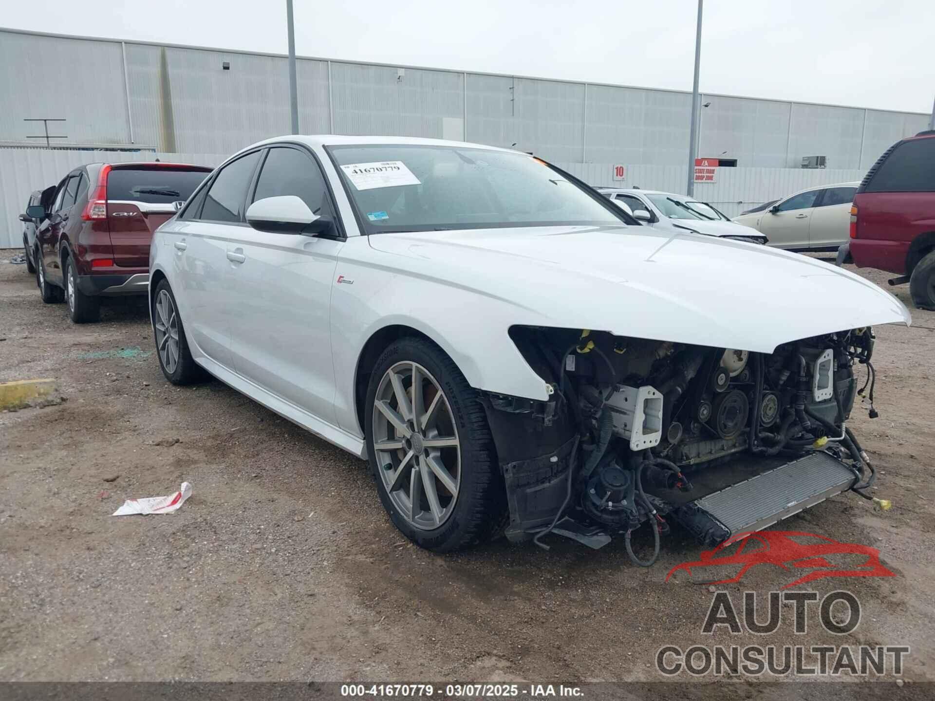 AUDI A6 2018 - WAUG3AFC7JN041708