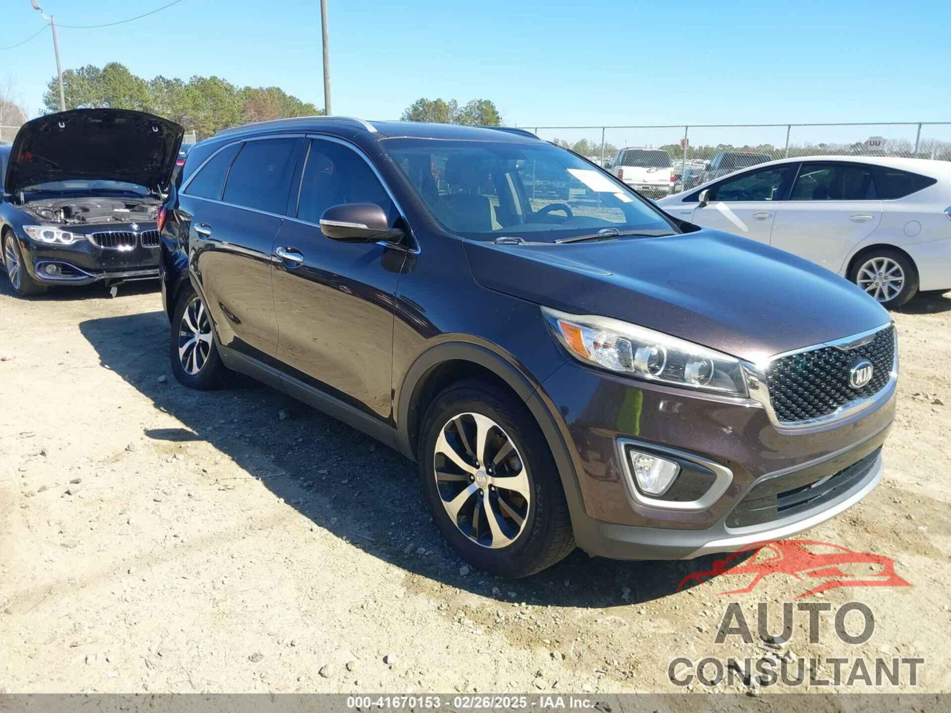 KIA SORENTO 2016 - 5XYPH4A50GG043914